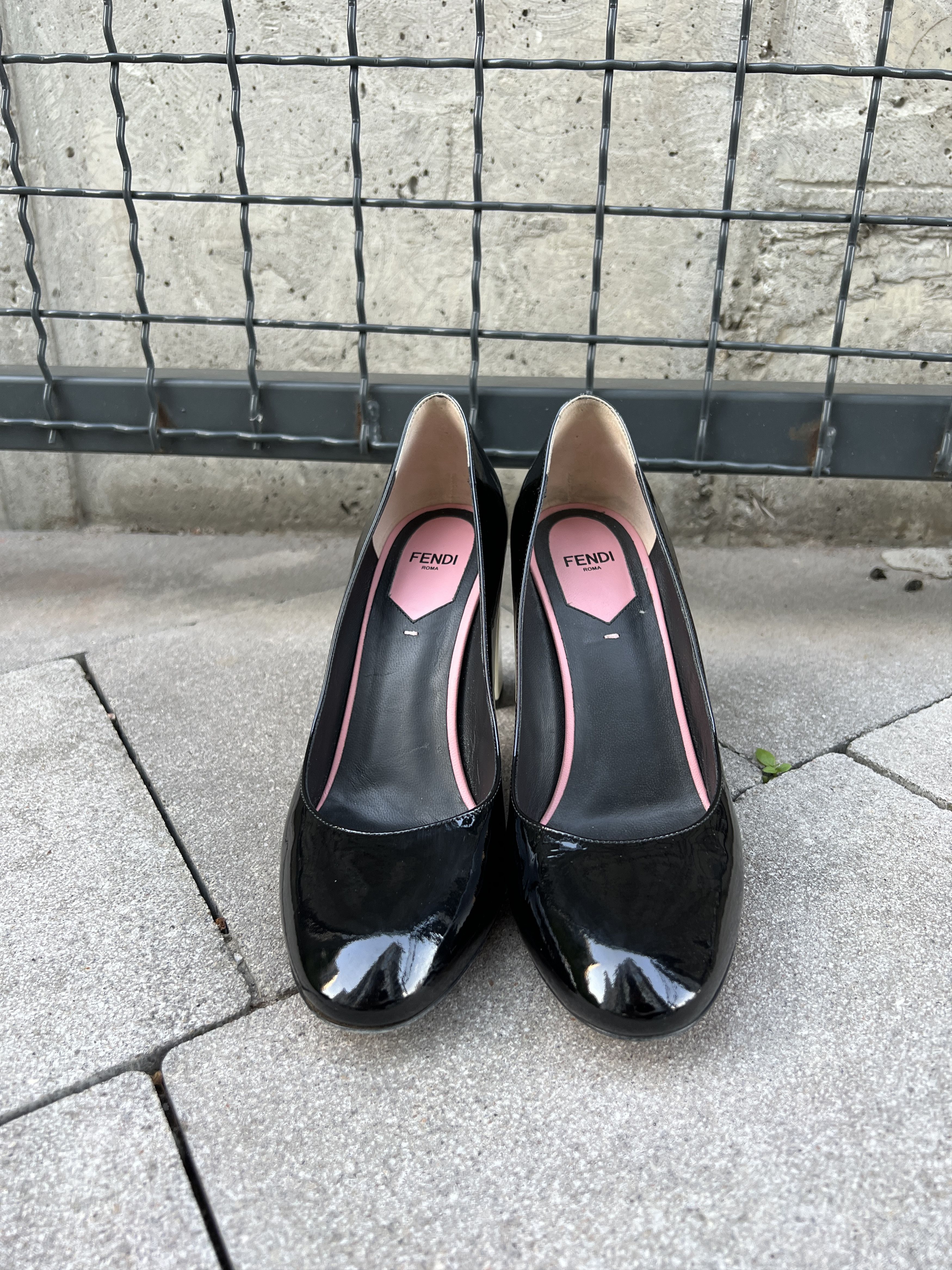 Fendi Fendi Black Heels Size US 9 / IT 39 - 4 Thumbnail