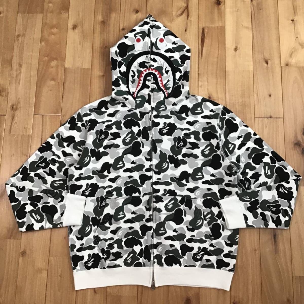 Bape 🔥Kyoto city camo🔥 shark full zip hoodie BAPE ape NIGO Size US S / EU 44-46 / 1 - 1 Thumbnail