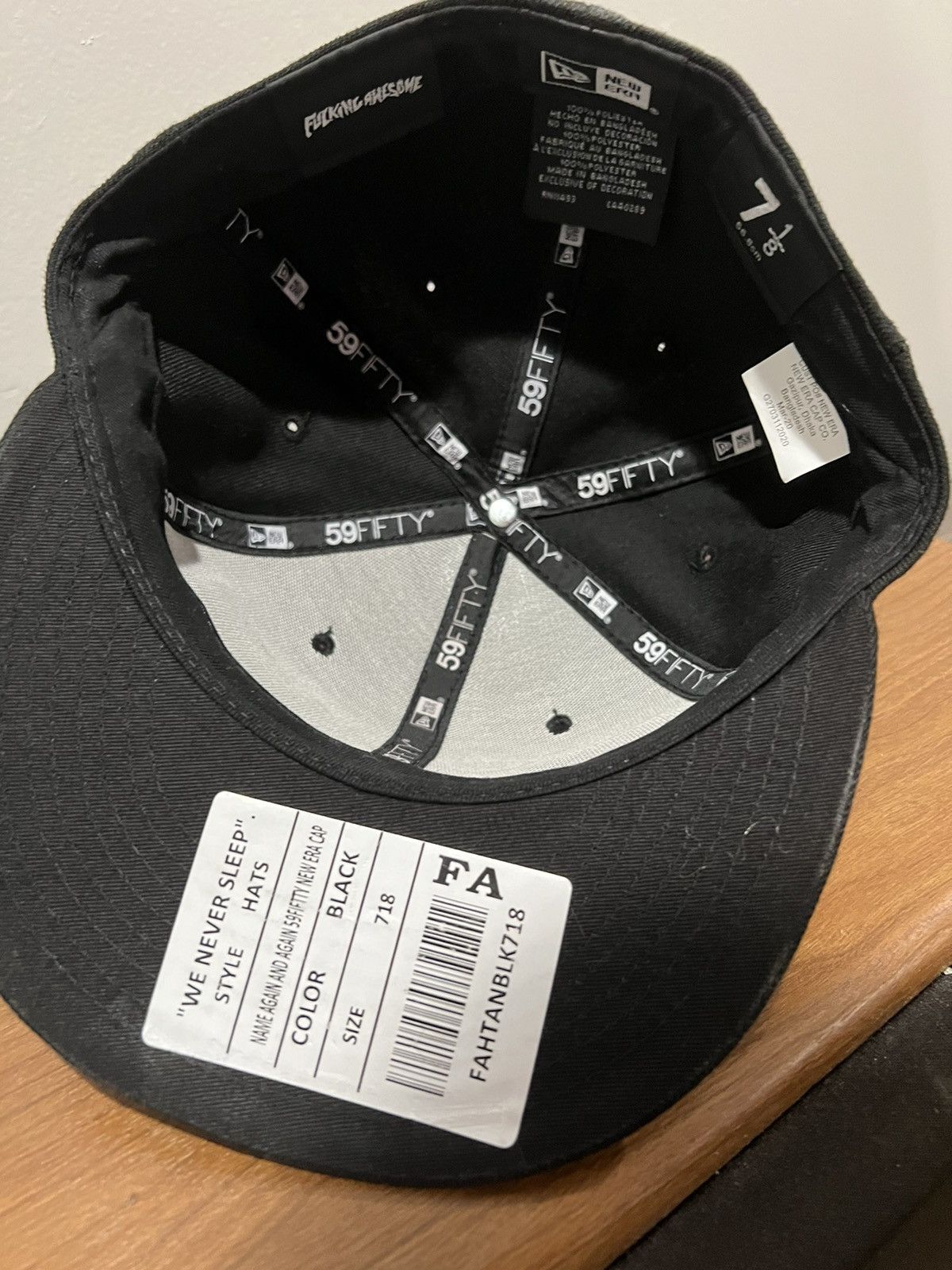 Fucking Awesome Fucking Awesome Again & Again Fitted 7 (1/8) Size ONE SIZE - 2 Thumbnail