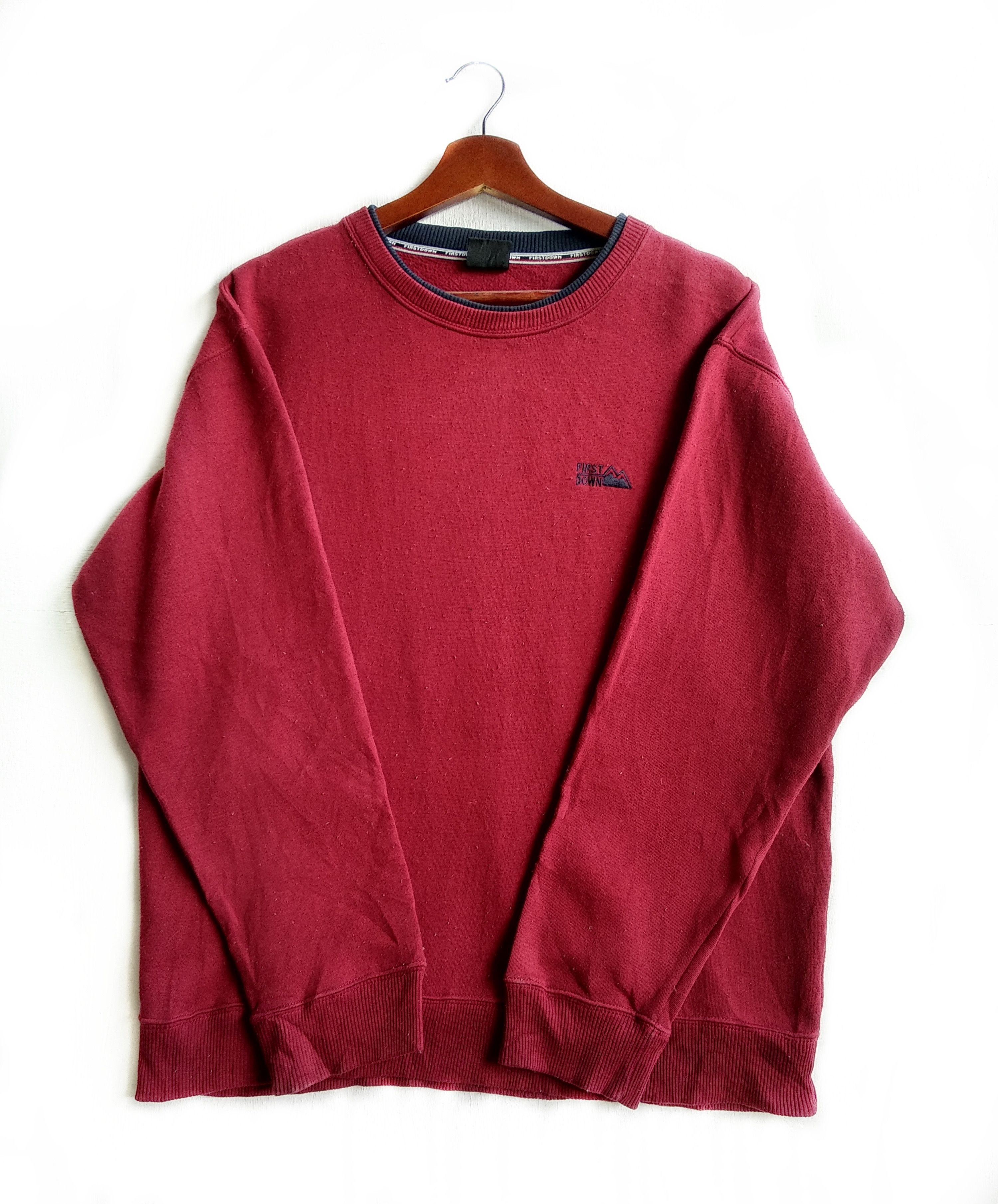 Vintage First Down Outdoor Sweatshirts Size US L / EU 52-54 / 3 - 2 Thumbnail