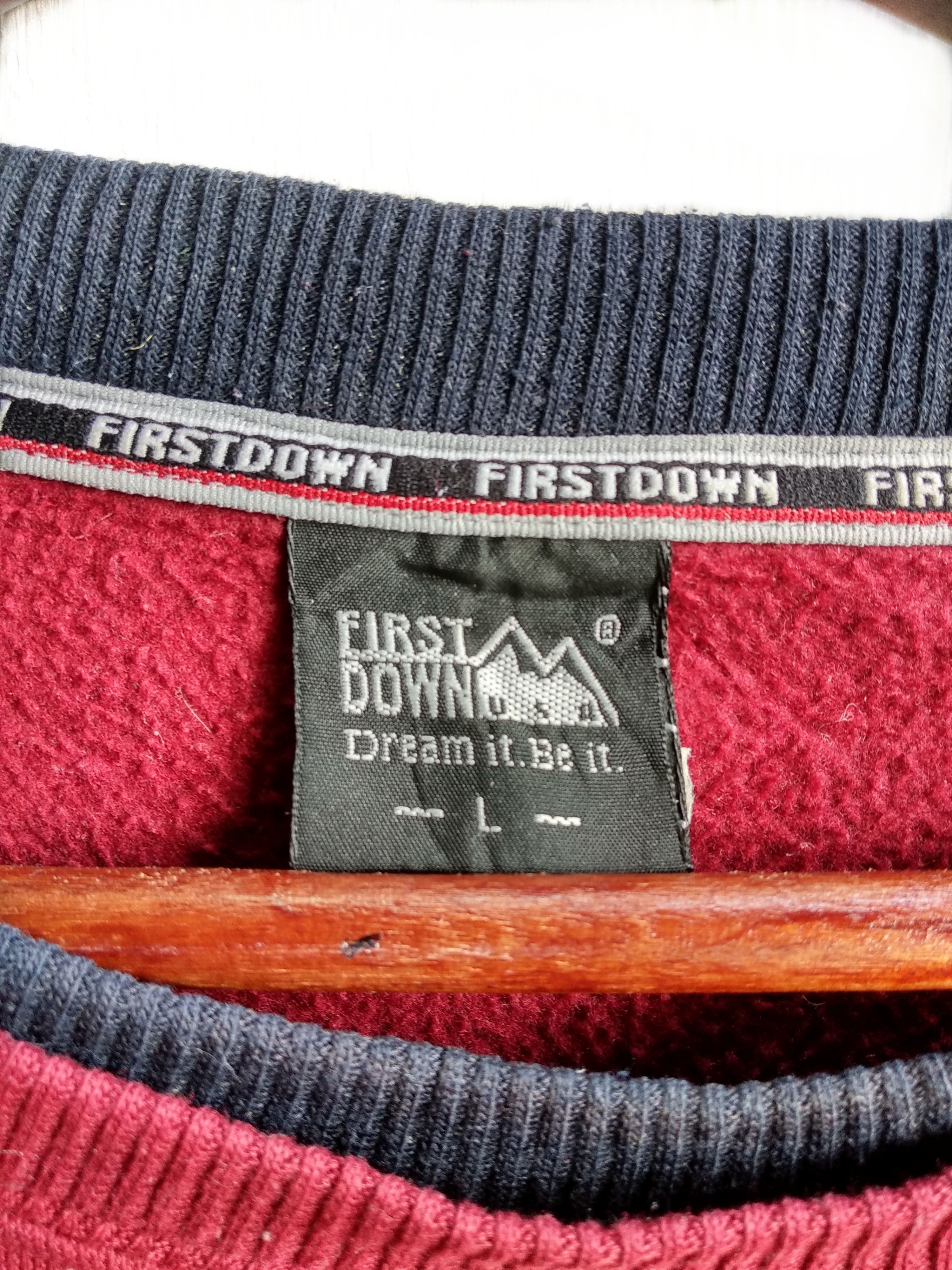 Vintage First Down Outdoor Sweatshirts Size US L / EU 52-54 / 3 - 4 Thumbnail