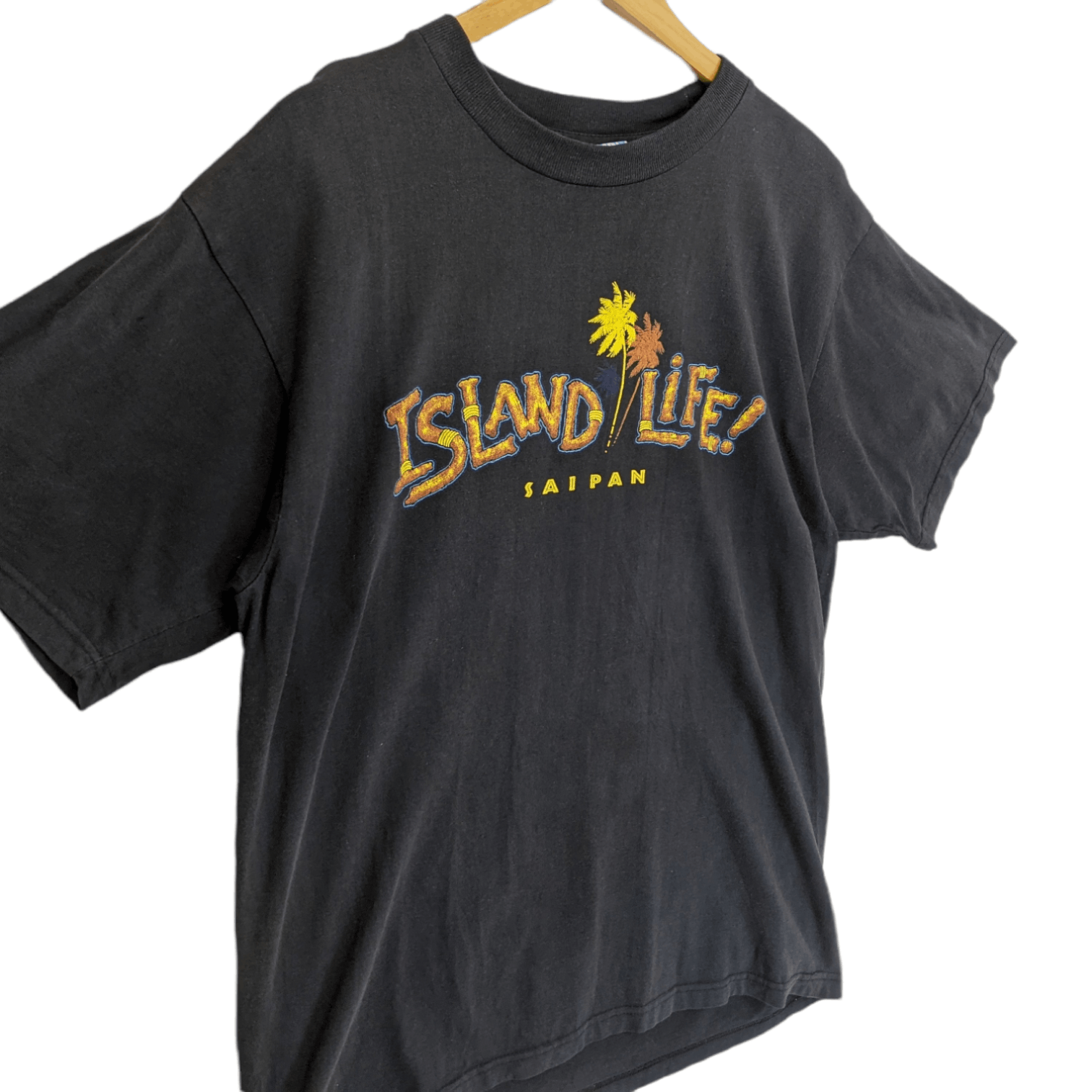 Vintage Vintage 2000's HAWAII Love Island Life Saipan T-Shirt Size US L / EU 52-54 / 3 - 3 Thumbnail