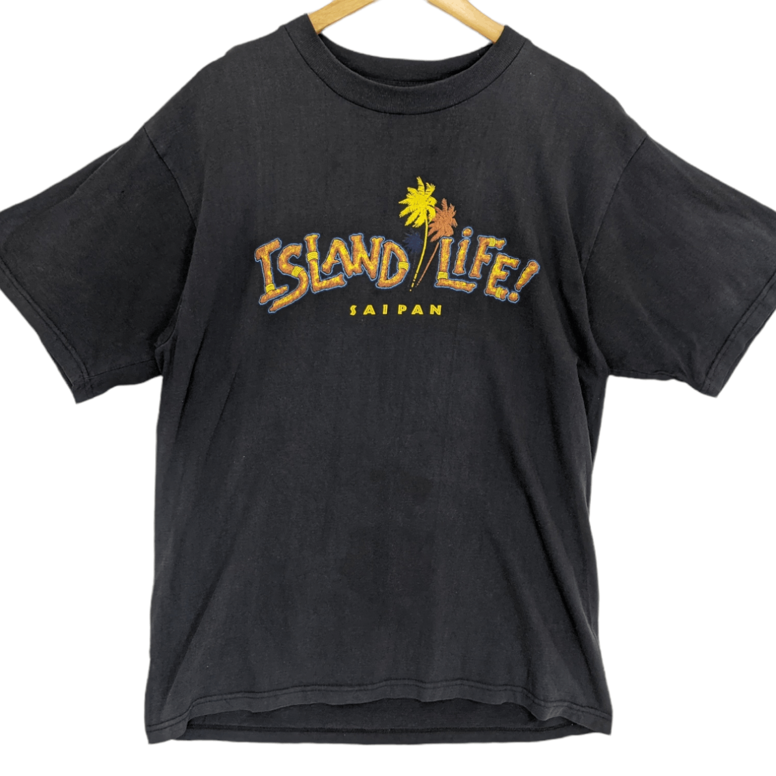 Vintage Vintage 2000's HAWAII Love Island Life Saipan T-Shirt Size US L / EU 52-54 / 3 - 2 Thumbnail