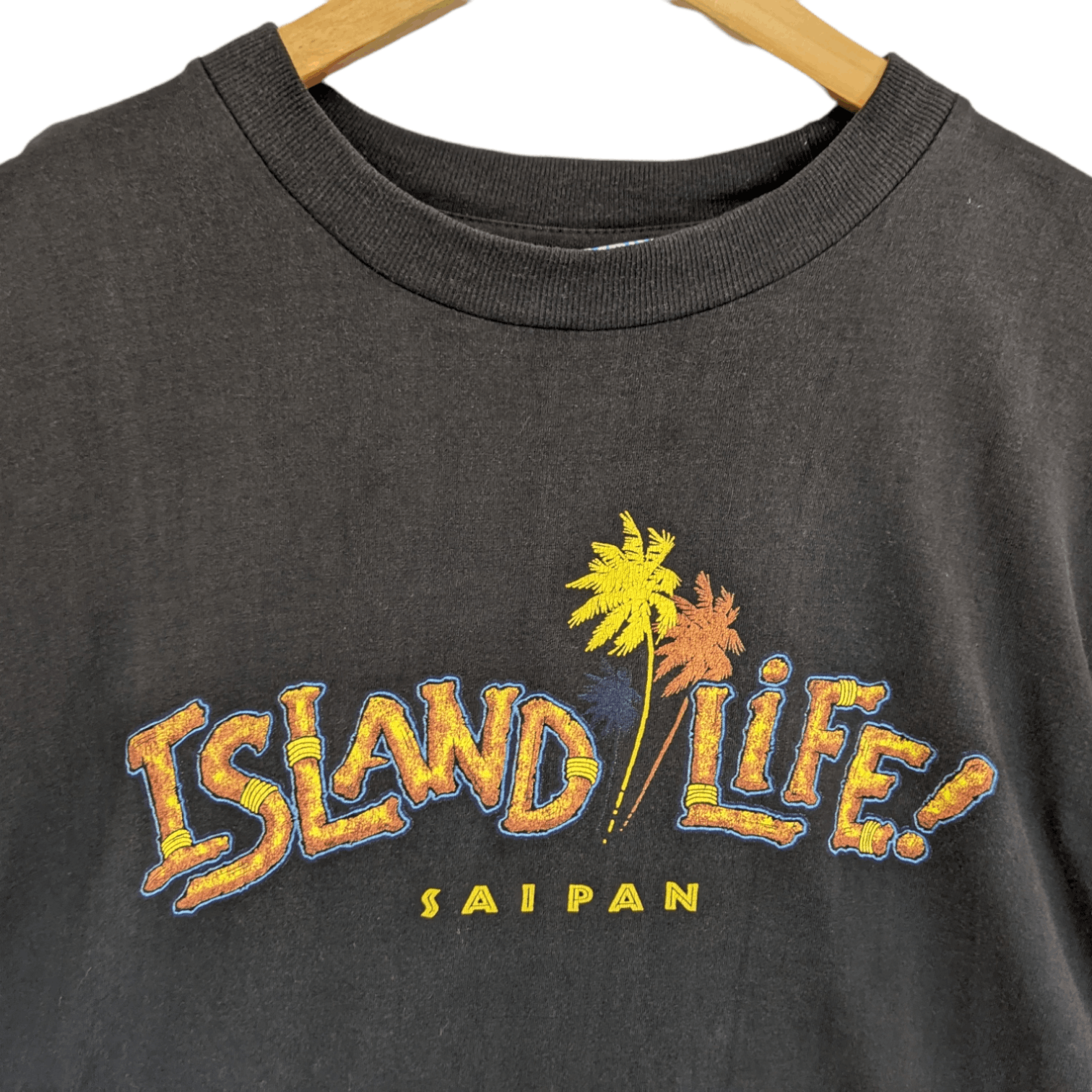 Vintage Vintage 2000's HAWAII Love Island Life Saipan T-Shirt Size US L / EU 52-54 / 3 - 4 Thumbnail