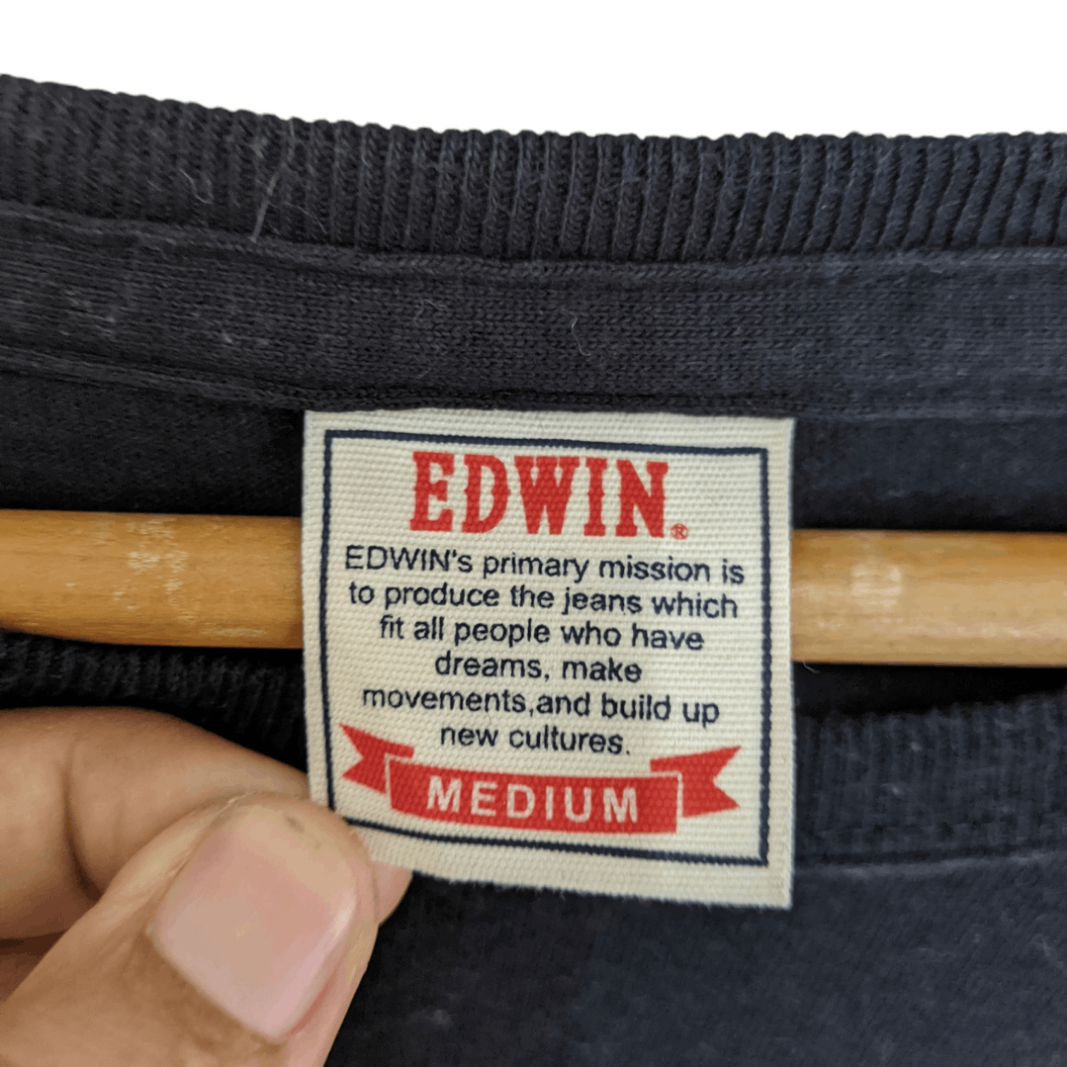 Edwin EDWIN Big Image Long Sleeve T-Shirt Size US M / EU 48-50 / 2 - 9 Thumbnail