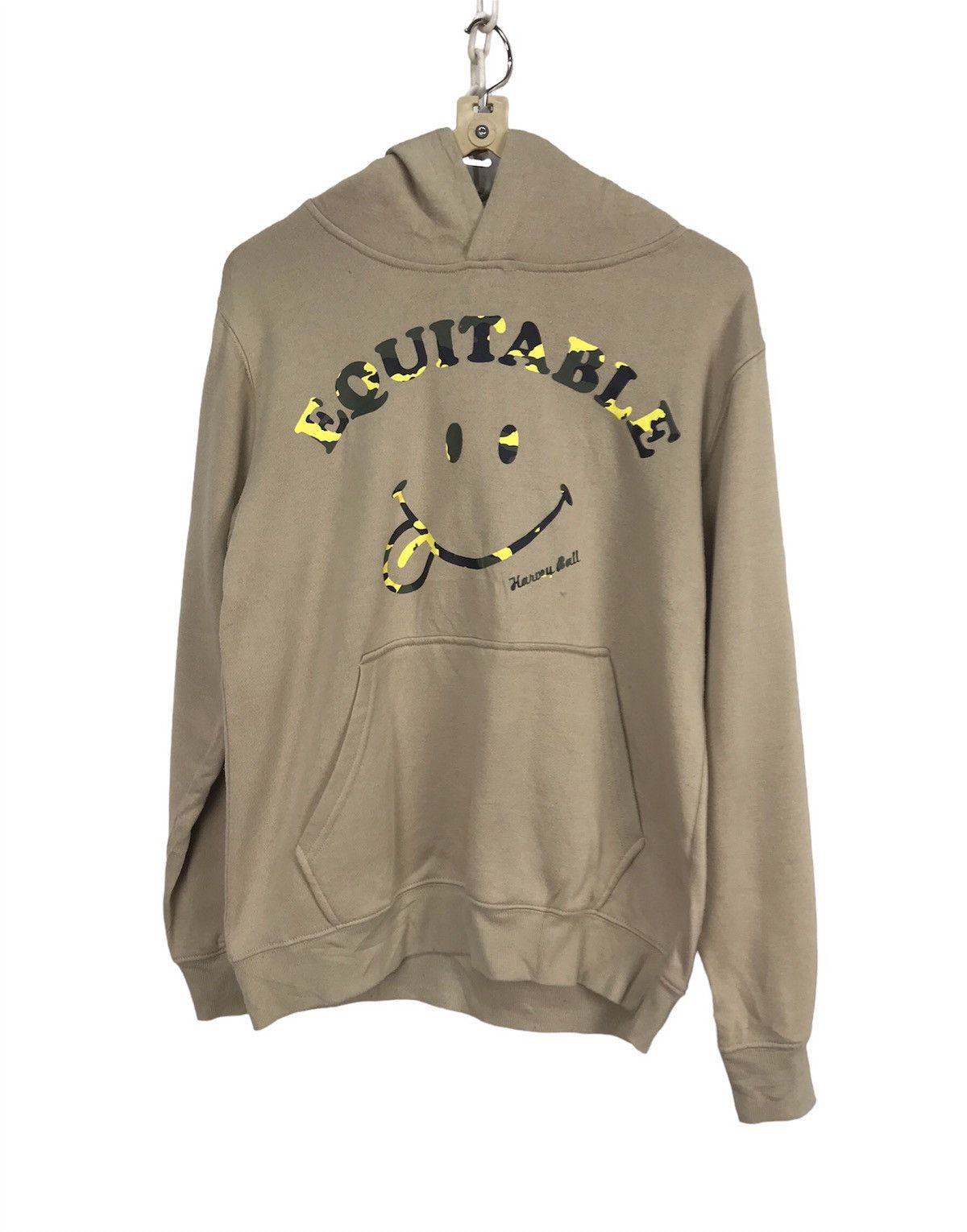Japanese Brand Harvey ball smiley face printed hoodie pullover Size US M / EU 48-50 / 2 - 1 Thumbnail