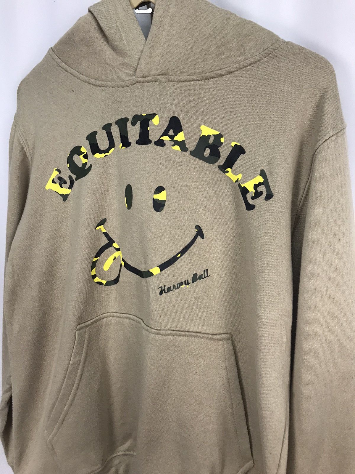 Japanese Brand Harvey ball smiley face printed hoodie pullover Size US M / EU 48-50 / 2 - 5 Thumbnail