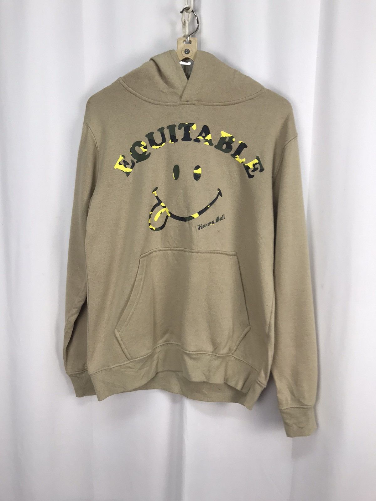 Japanese Brand Harvey ball smiley face printed hoodie pullover Size US M / EU 48-50 / 2 - 6 Thumbnail