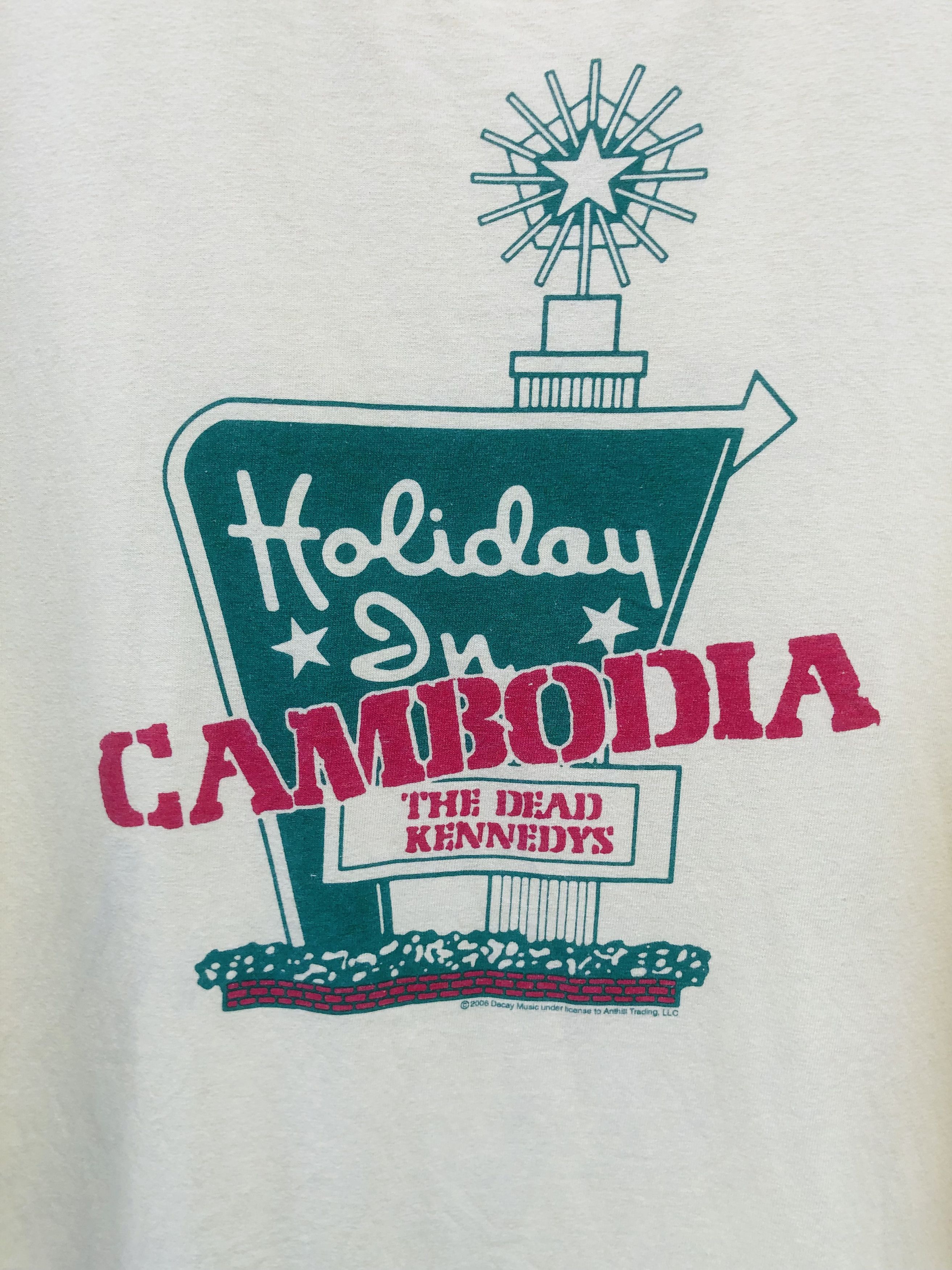Band Tees × Vintage Vintage The Dead Kennedys Holiday In Combodia Shirt Size US L / EU 52-54 / 3 - 4 Thumbnail