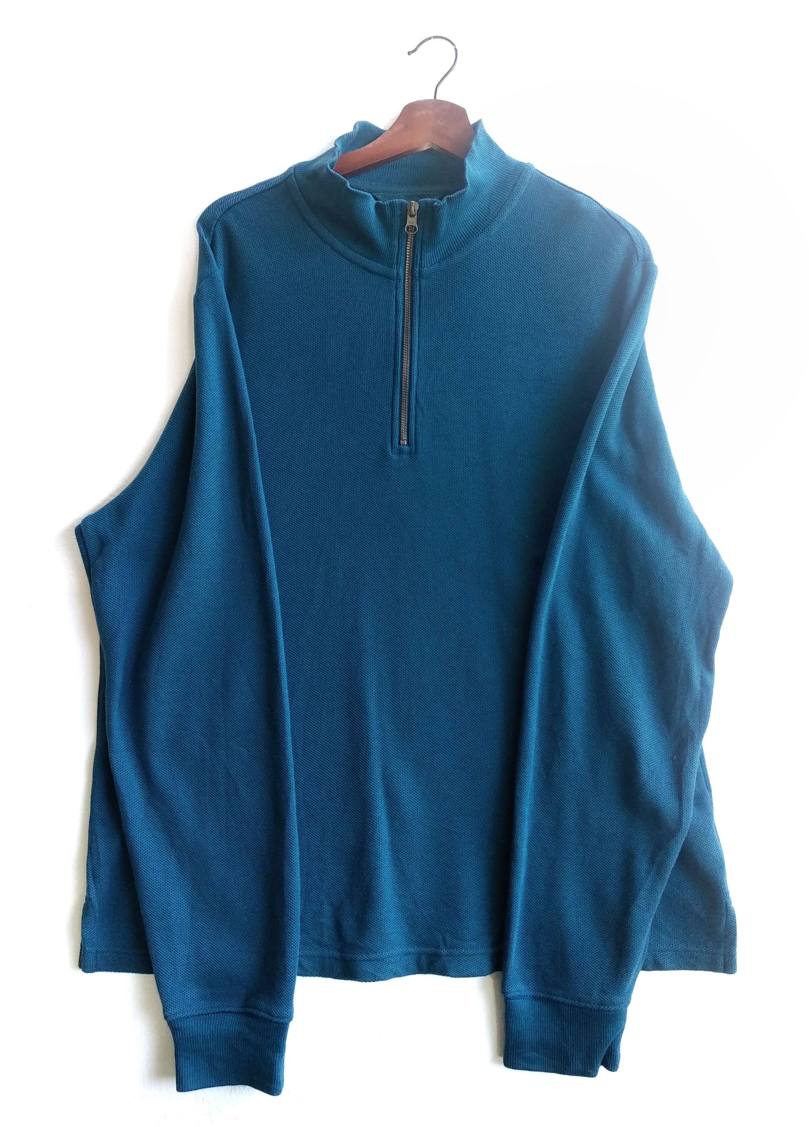 L.L. Bean × Vintage Vintage L.L Bean Half Zip Sweatshirt Size US M / EU 48-50 / 2 - 2 Thumbnail