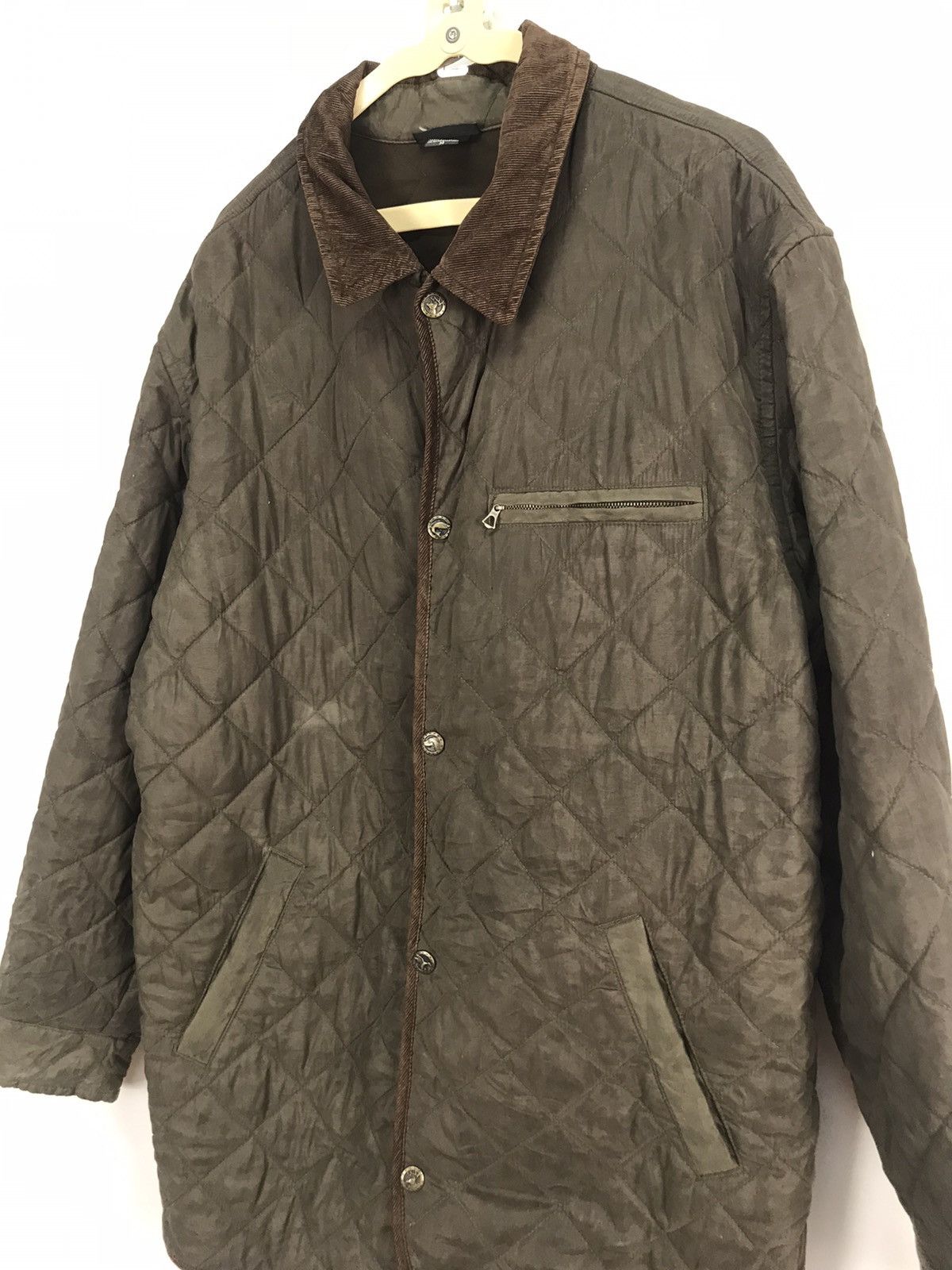 Banana Republic × Vintage Banana republic snap button quilted jacket Size US L / EU 52-54 / 3 - 3 Thumbnail