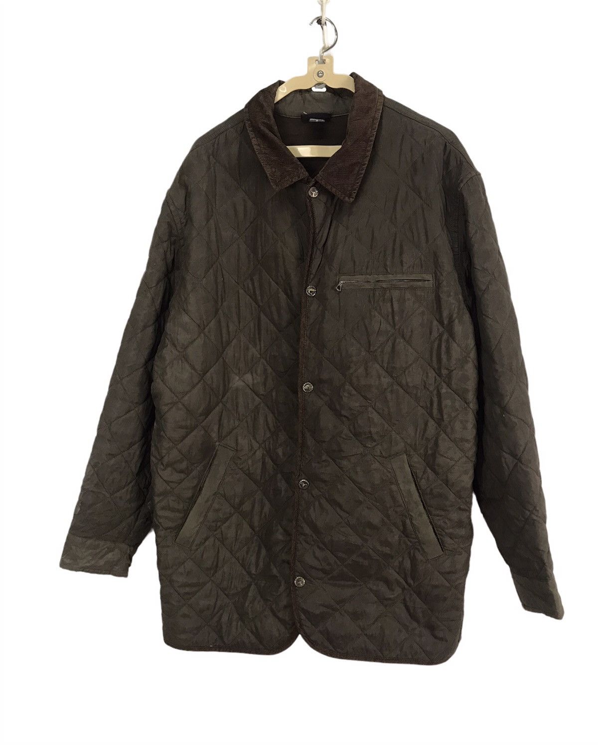 Banana Republic × Vintage Banana republic snap button quilted jacket Size US L / EU 52-54 / 3 - 1 Thumbnail