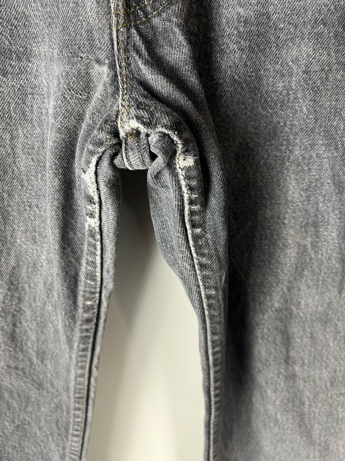Levi's × Vintage Vintage gray levis 501 denim jeans made in usa Size US 30 / EU 46 - 3 Thumbnail