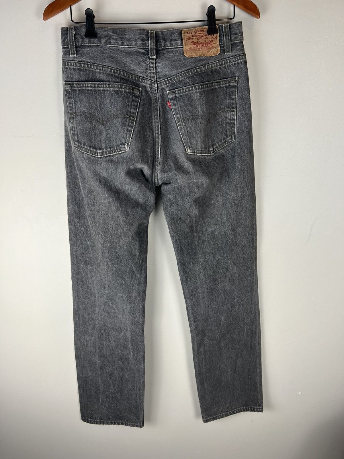 Levi's × Vintage Vintage gray levis 501 denim jeans made in usa Size US 30 / EU 46 - 2 Thumbnail