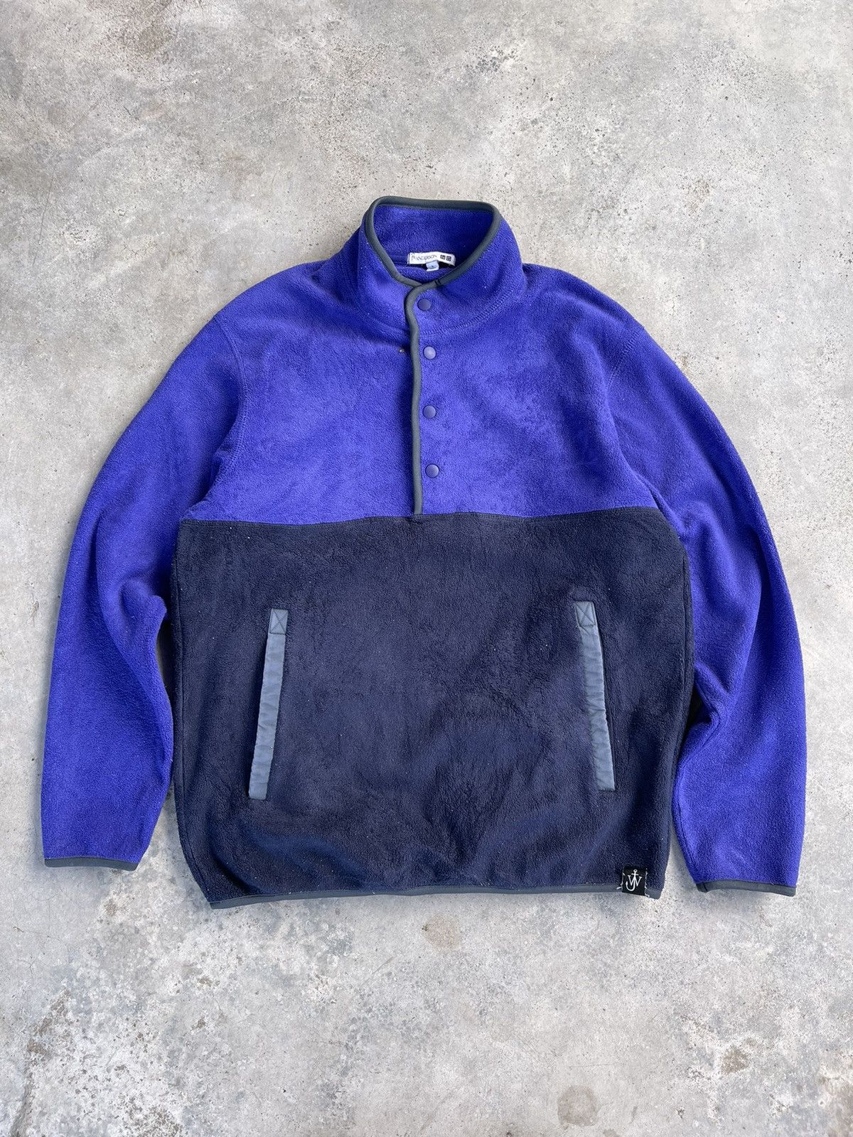 JW Anderson × Uniqlo J.W. Anderson Uniqlo Two Color fleece pullover jacket Size US M / EU 48-50 / 2 - 1 Thumbnail