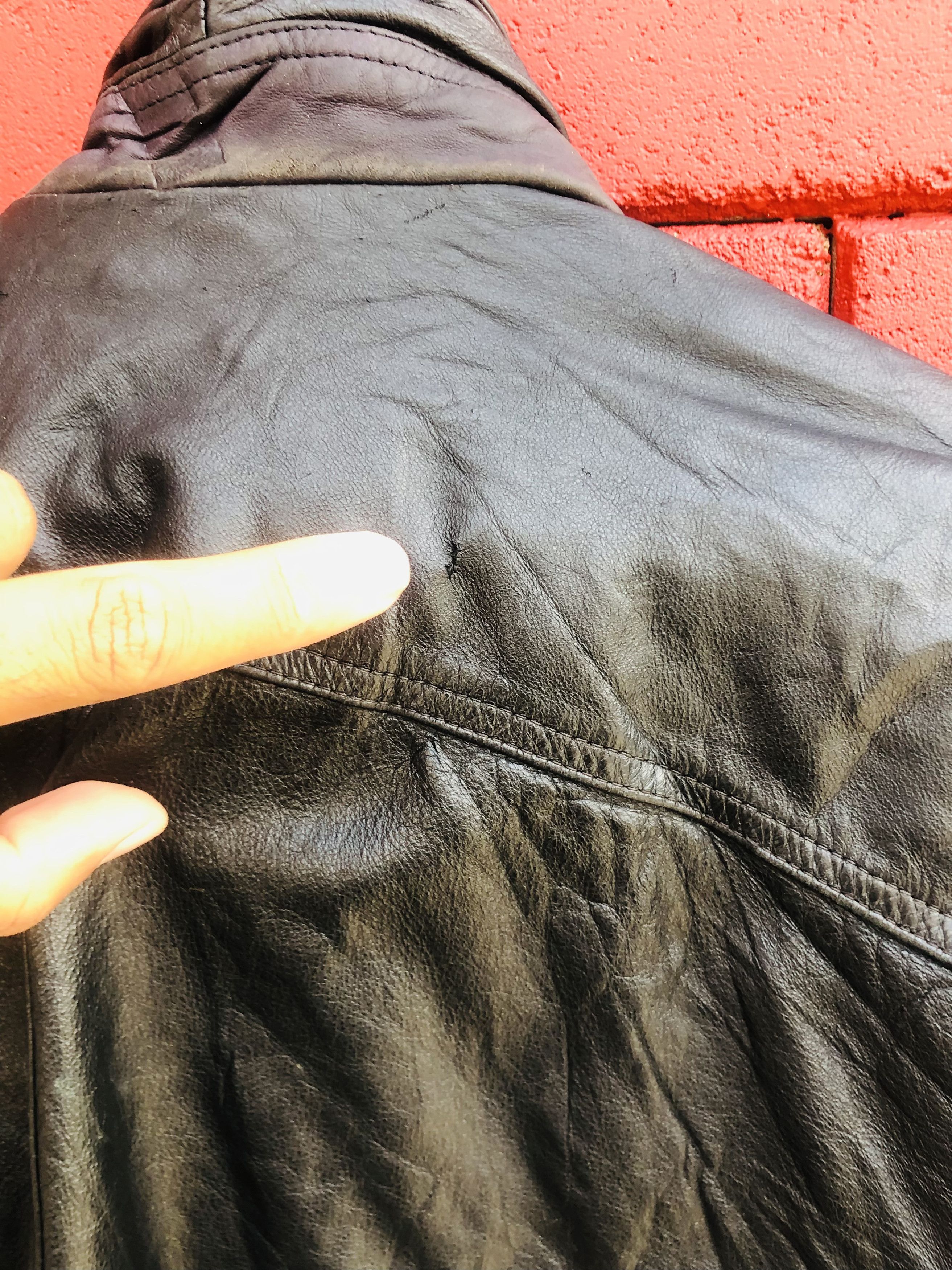 Japanese Brand × Vintage Vintage Dragon Harbor Designer Fashion Style Leather Jacket Size US L / EU 52-54 / 3 - 15 Thumbnail