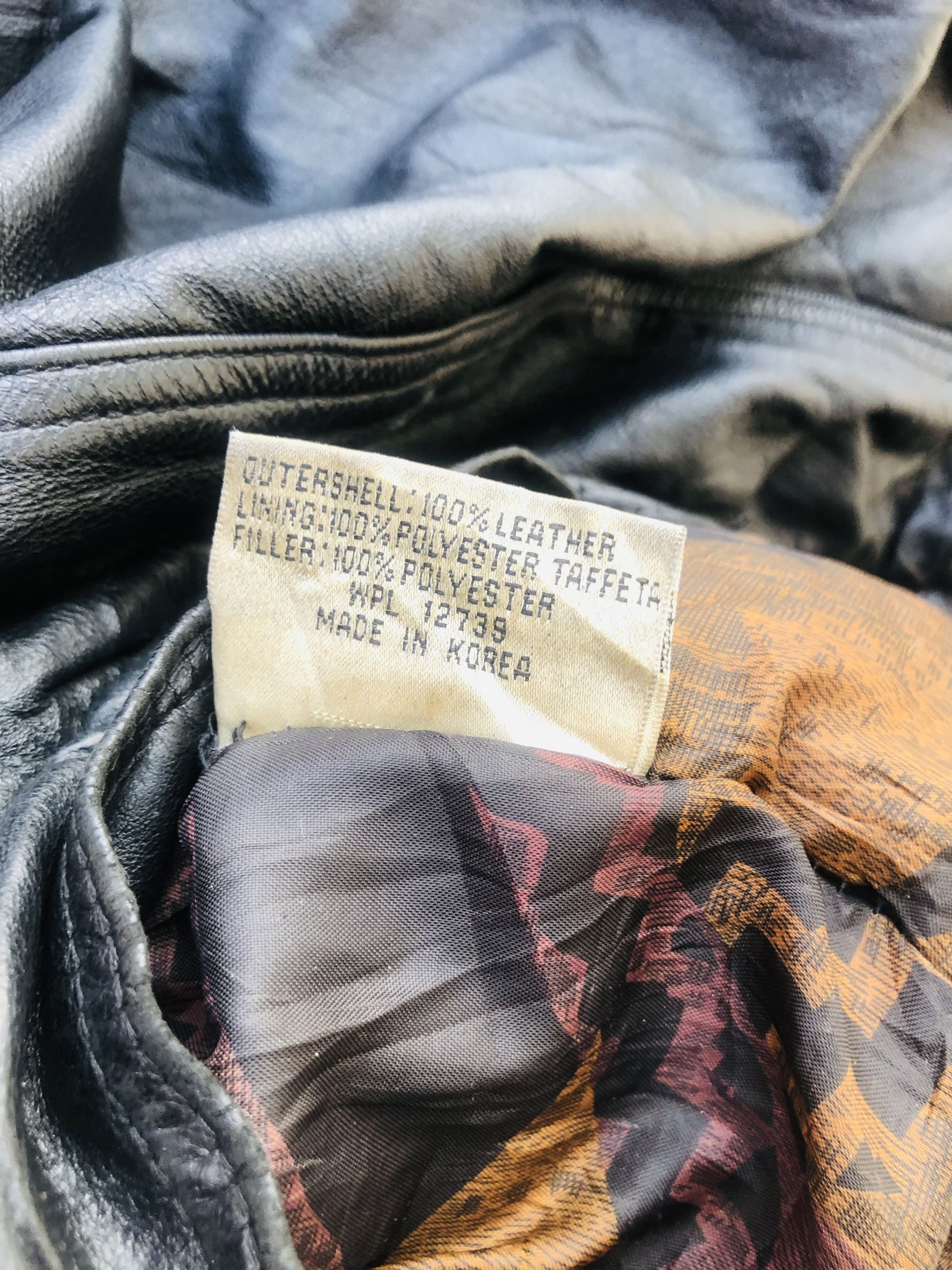 Japanese Brand × Vintage Vintage Dragon Harbor Designer Fashion Style Leather Jacket Size US L / EU 52-54 / 3 - 14 Thumbnail