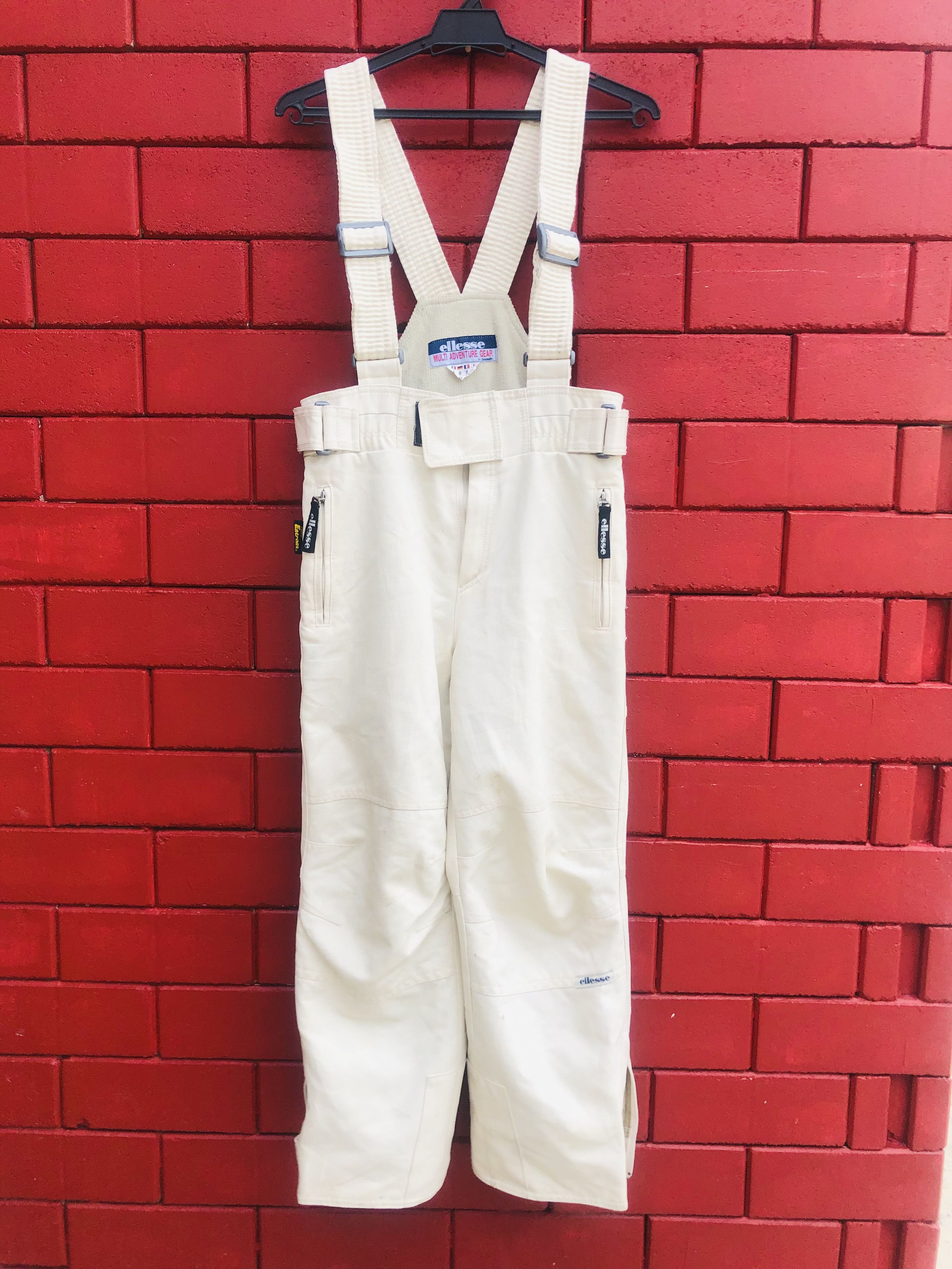 image of Ellesse Ski Japanese Designer Fashion Style in Cream, Men's (Size 30)