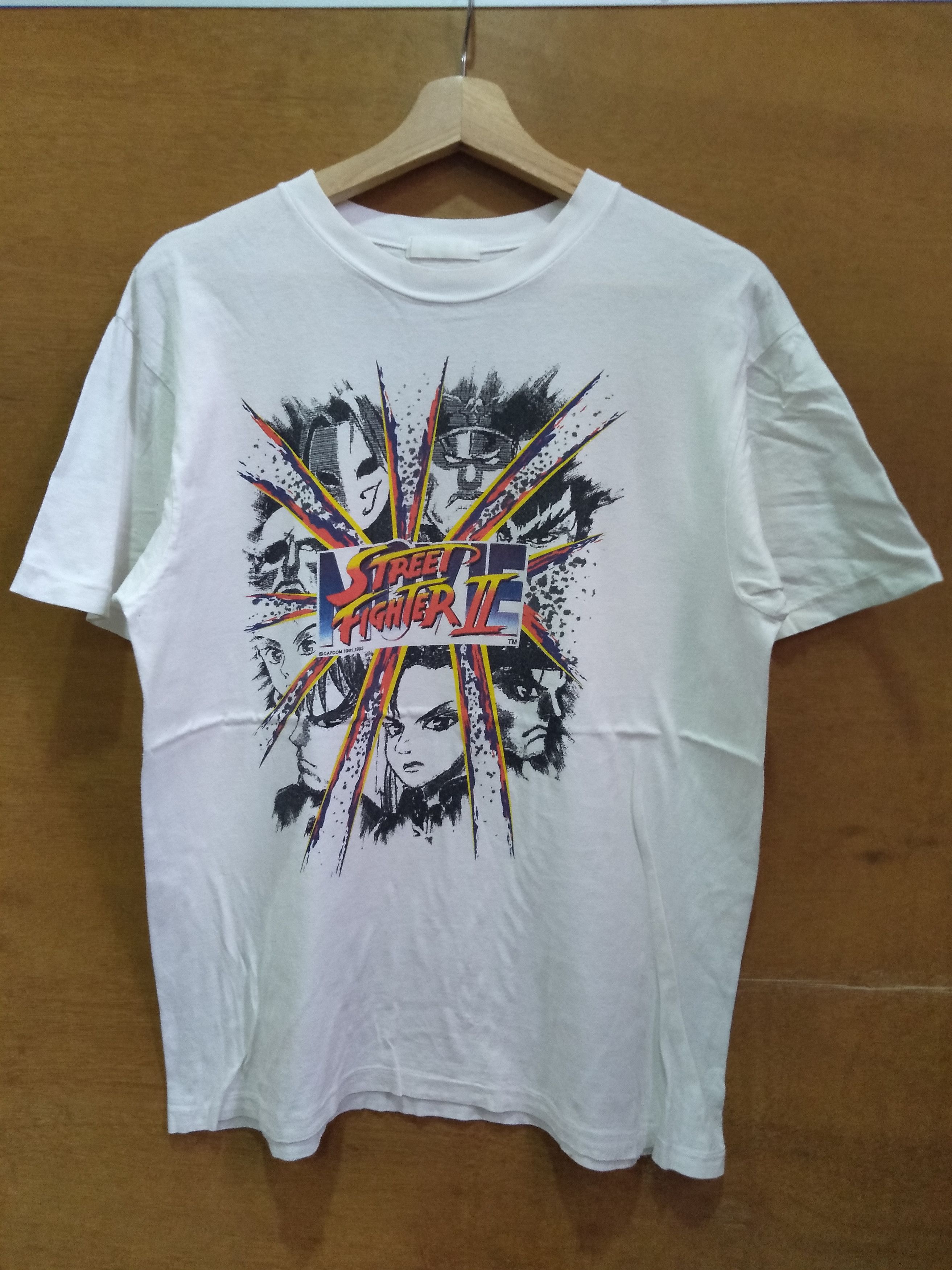 image of Anima x Movie Street Fighter Vd3 in White, Men's (Size Large)