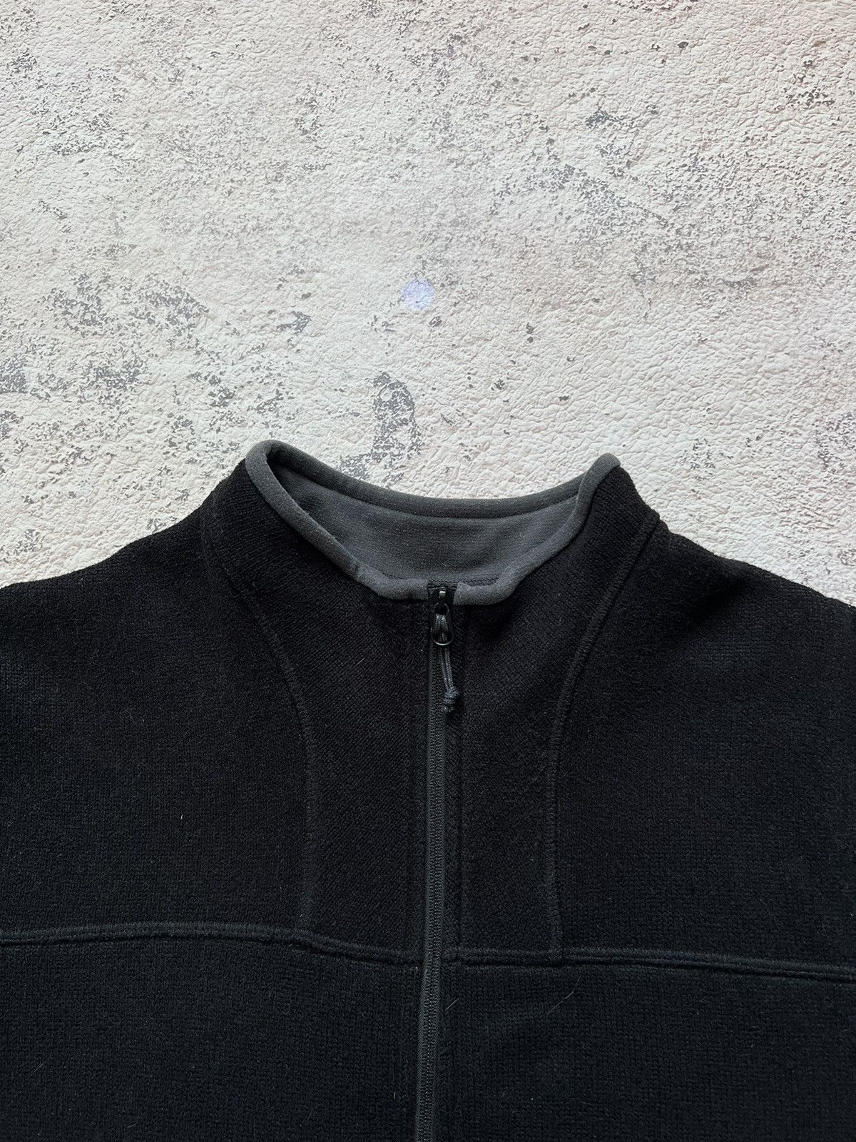 Arc'teryx × Vintage Vintage Arcteryx Polartec Black Fleece Pullover Sweatshirt Size US S / EU 44-46 / 1 - 4 Thumbnail