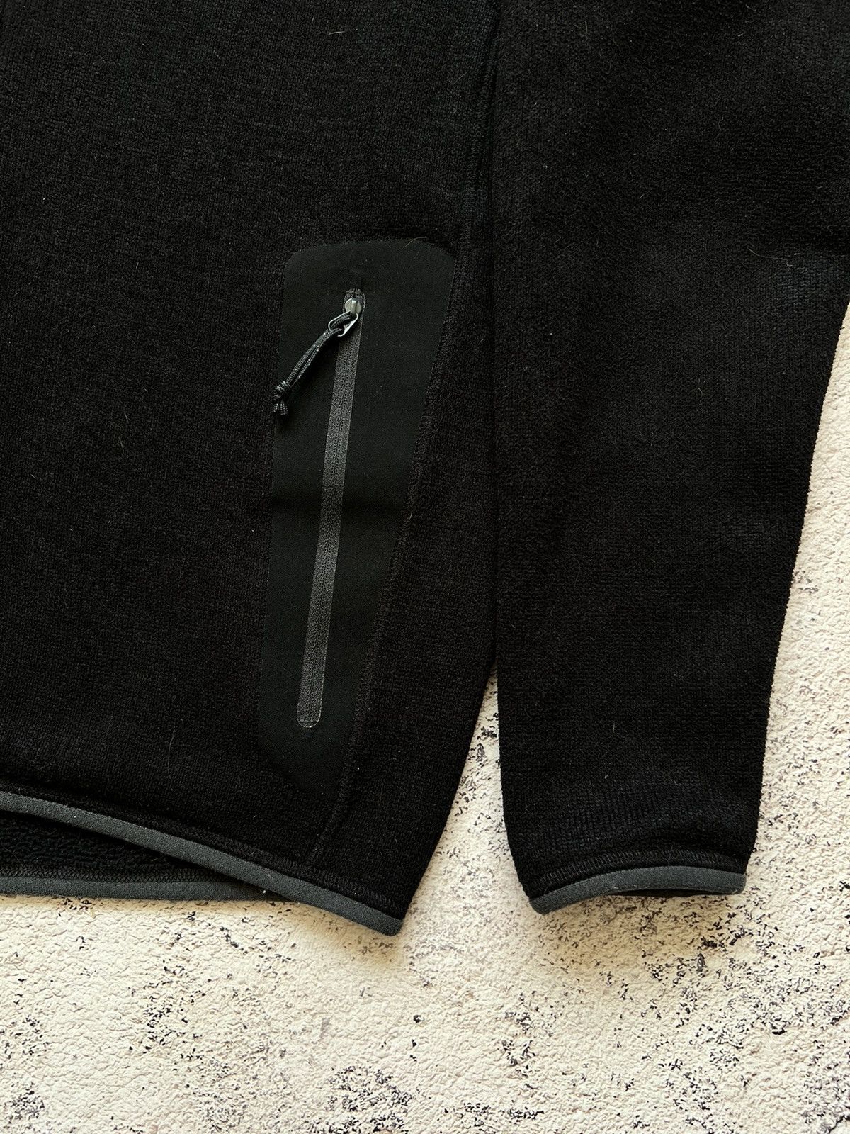 Arc'teryx × Vintage Vintage Arcteryx Polartec Black Fleece Pullover Sweatshirt Size US S / EU 44-46 / 1 - 7 Thumbnail