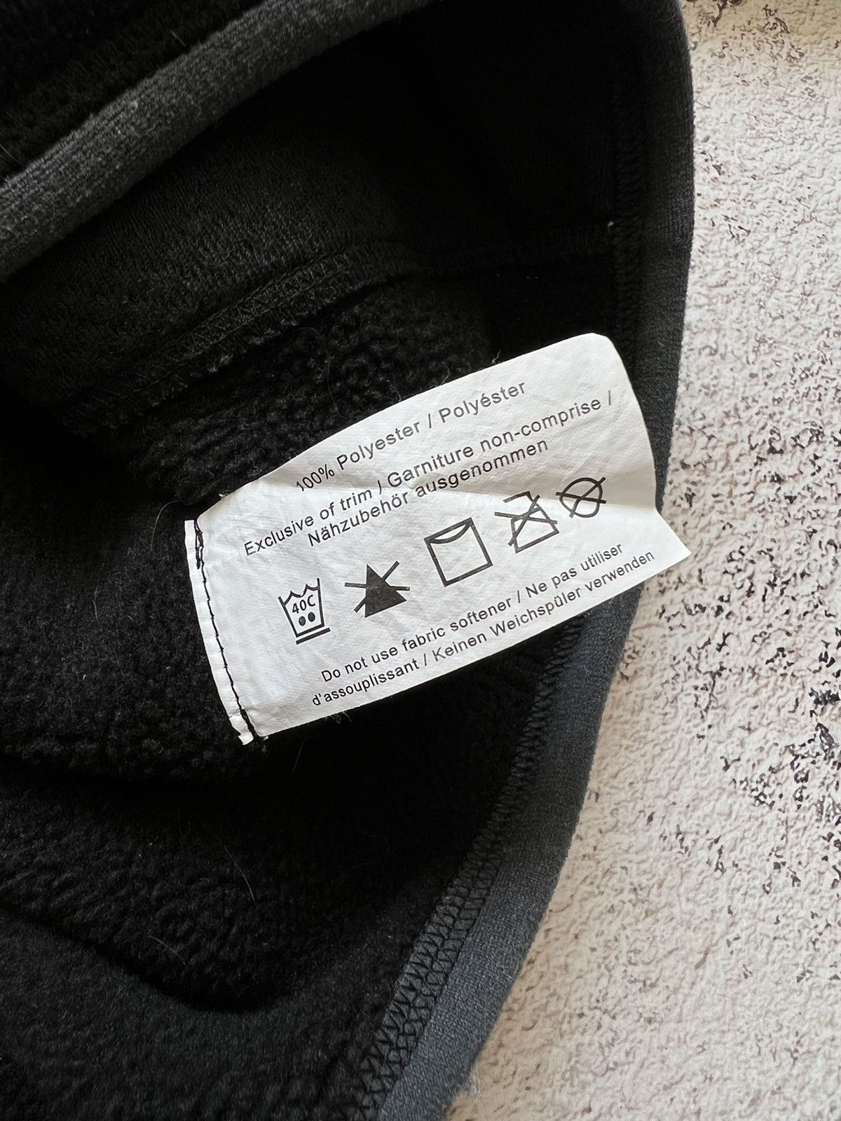 Arc'teryx × Vintage Vintage Arcteryx Polartec Black Fleece Pullover Sweatshirt Size US S / EU 44-46 / 1 - 10 Thumbnail