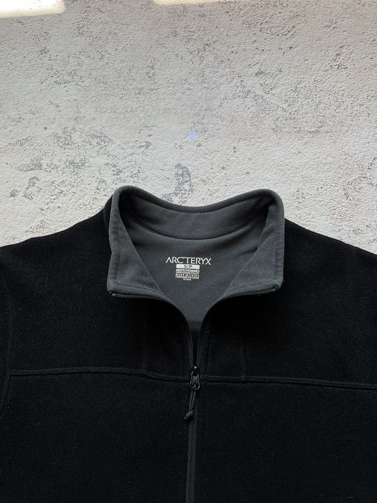 Arc'teryx × Vintage Vintage Arcteryx Polartec Black Fleece Pullover Sweatshirt Size US S / EU 44-46 / 1 - 5 Thumbnail