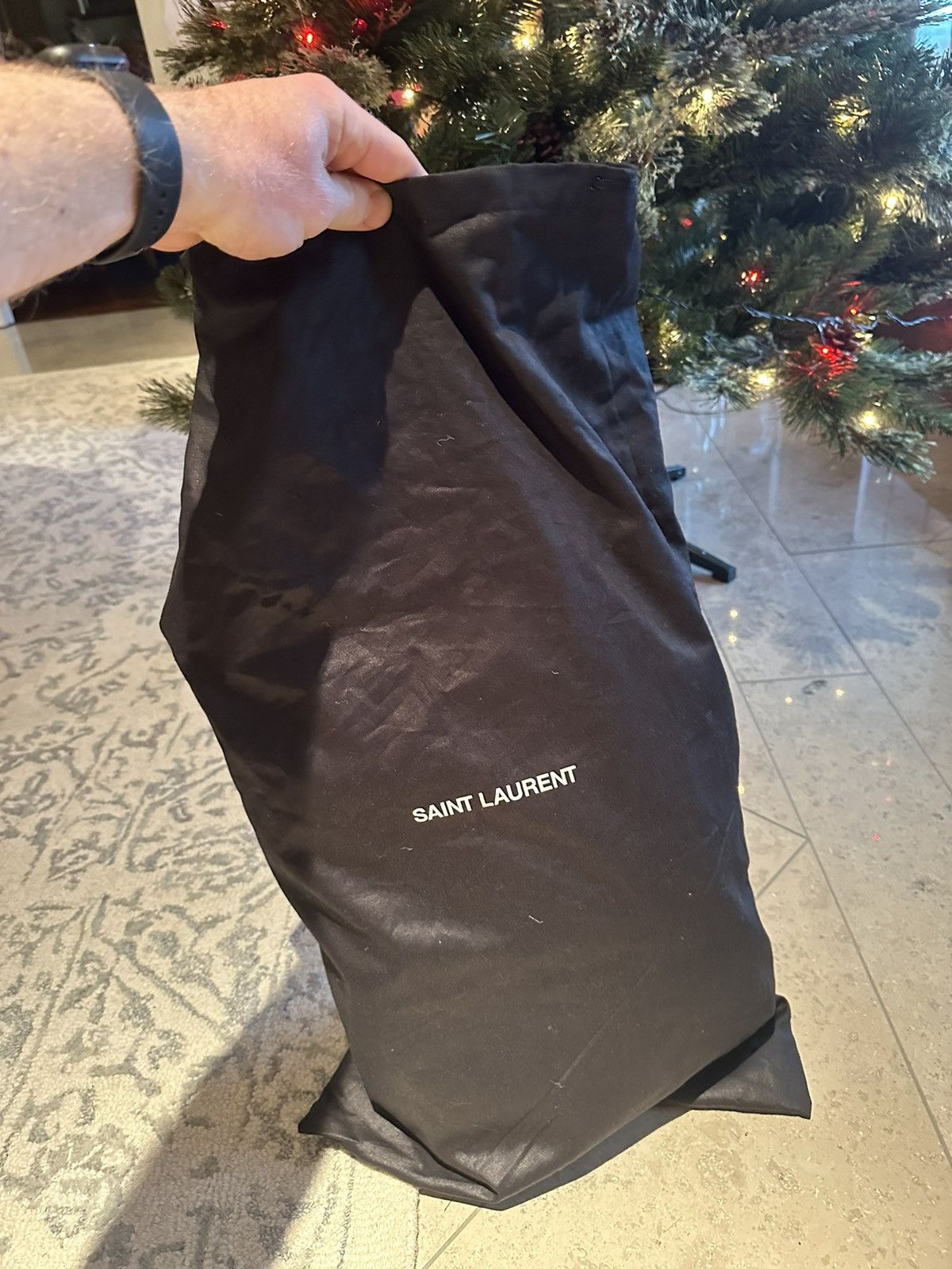 Saint Laurent Paris RUNWAY GRAIL🏆$2k+ Saint Laurent leather city backpack bag Size ONE SIZE - 7 Thumbnail