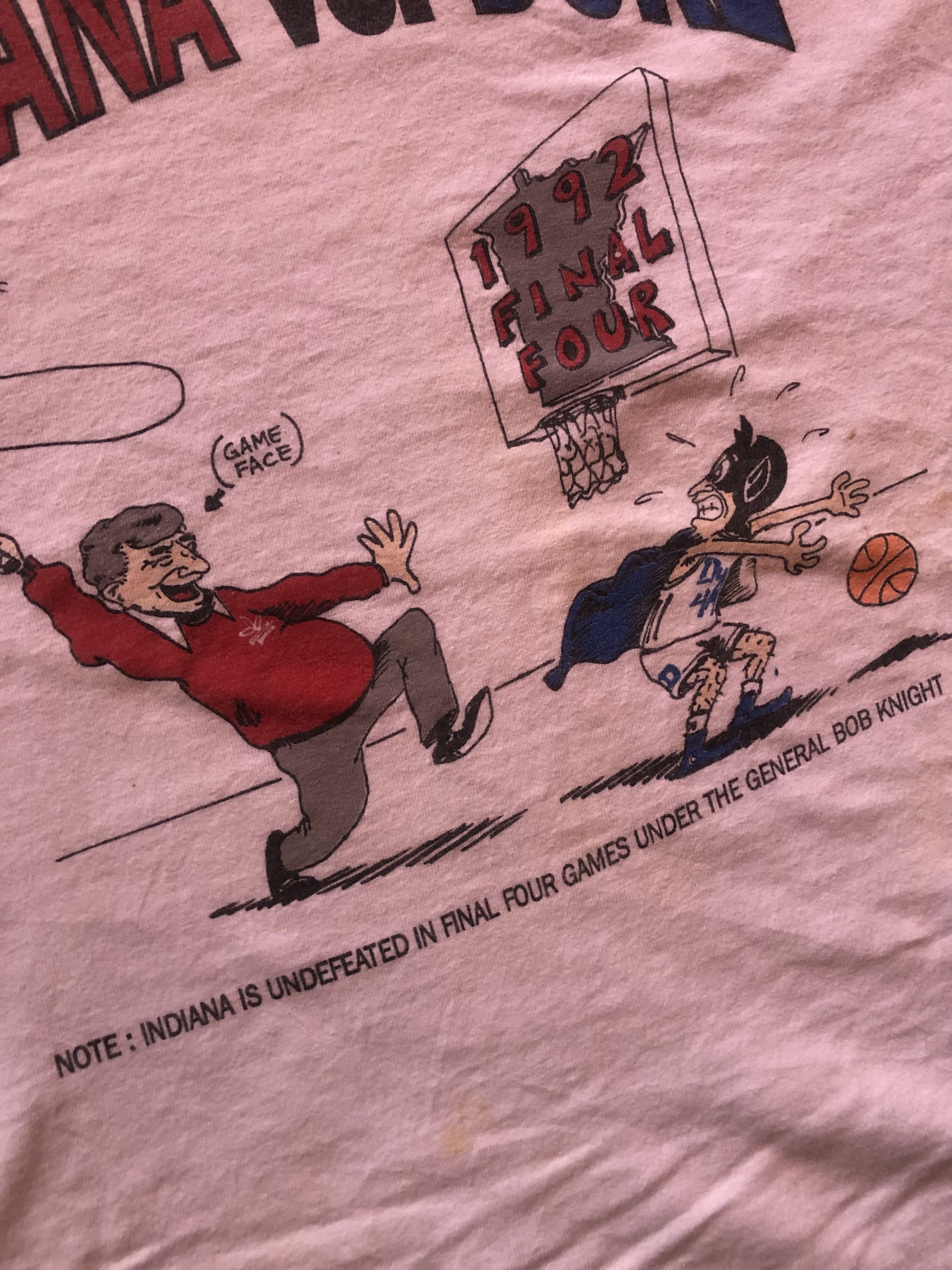 Vintage Vintage Indiana Vs Duke Parodi Sportwear Fashion Style Size US XL / EU 56 / 4 - 4 Thumbnail
