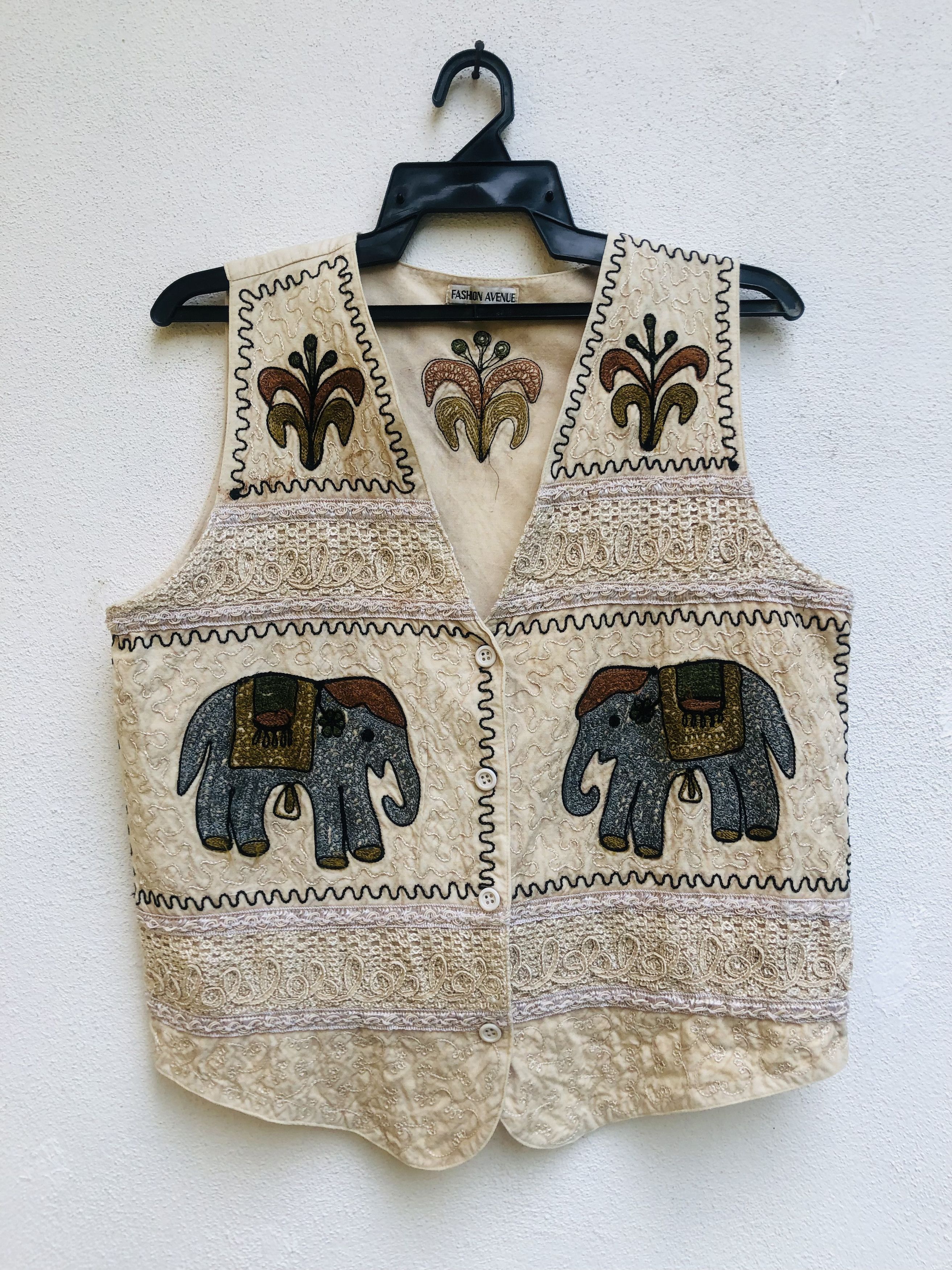 Designer × Japanese Brand × Vintage Vintage Fashion Avenue Designed Fashion Style Vest Size US M / EU 48-50 / 2 - 1 Thumbnail