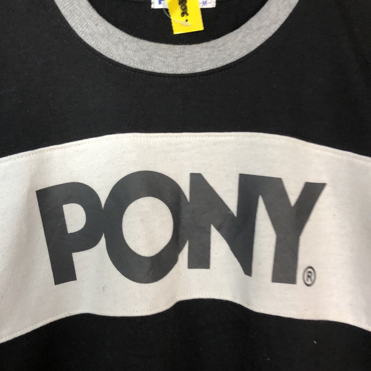 Japanese Brand × PONY Pony Black Big Logo Sweatshirt #2813 Size US S / EU 44-46 / 1 - 10 Thumbnail