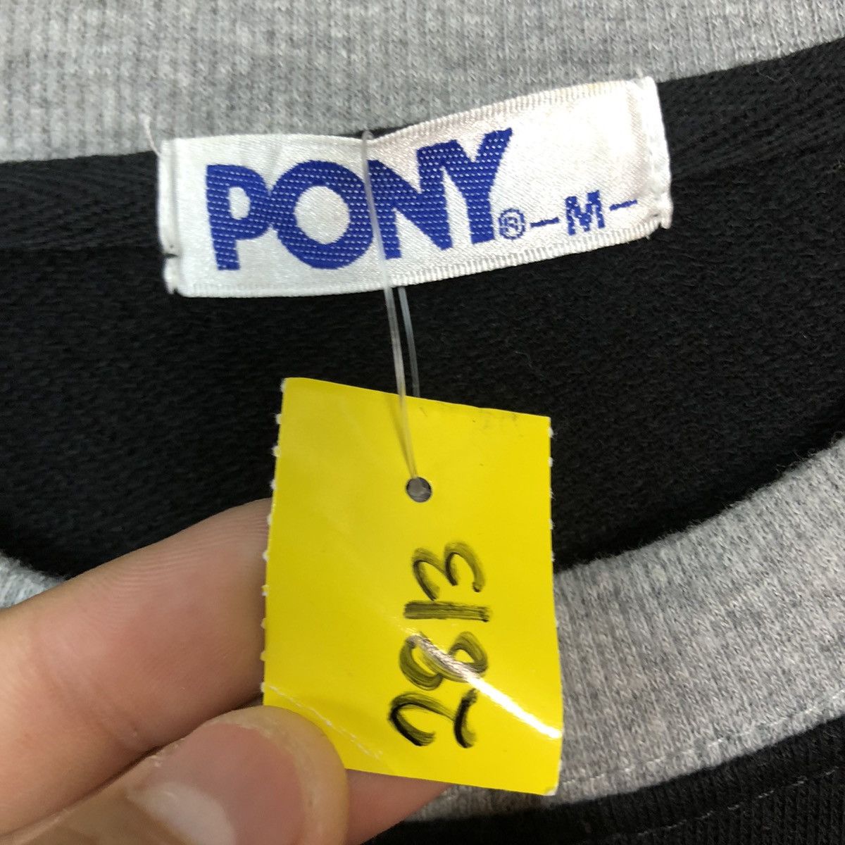 Japanese Brand × PONY Pony Black Big Logo Sweatshirt #2813 Size US S / EU 44-46 / 1 - 11 Thumbnail