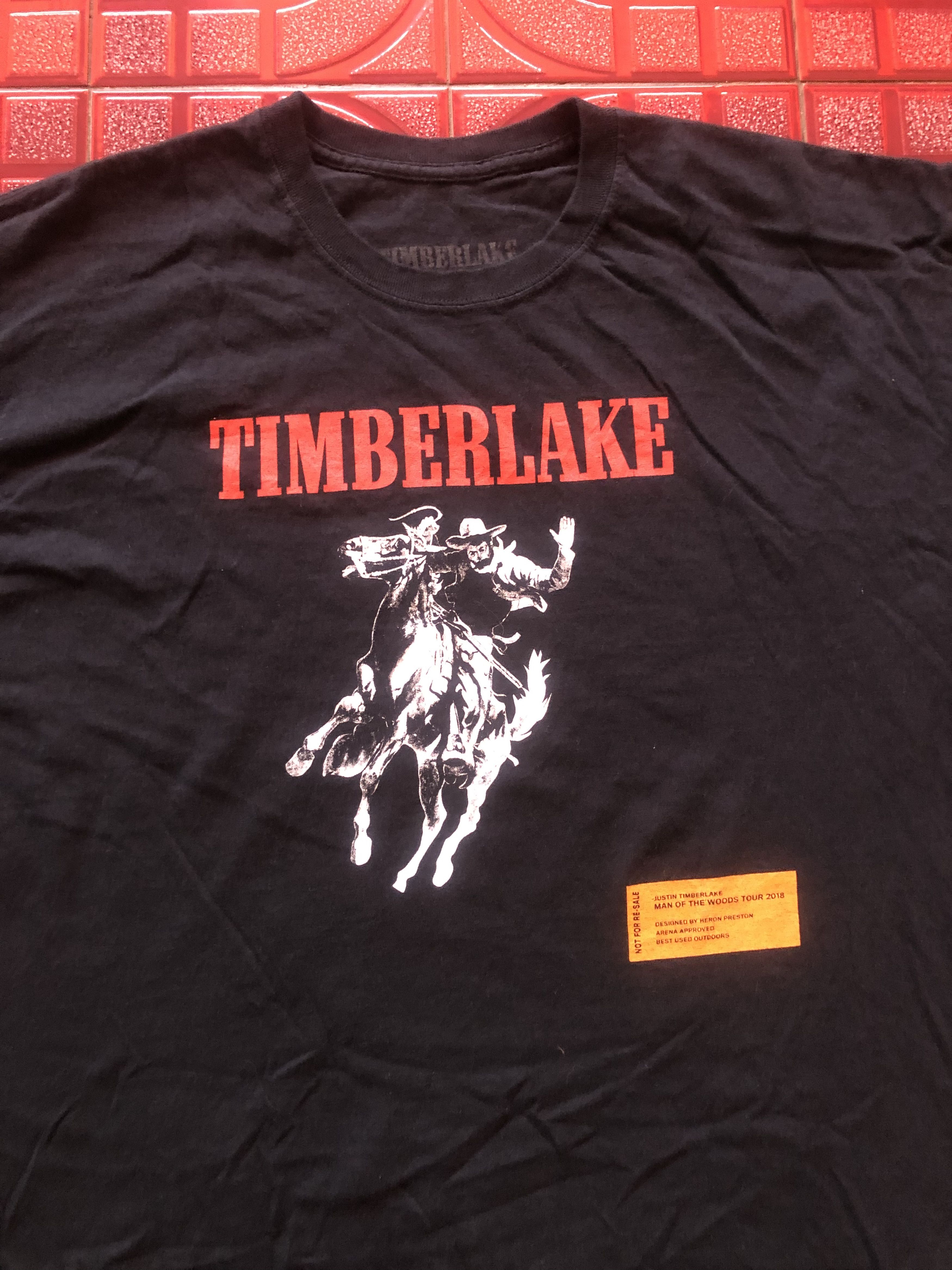 Band Tees × Vintage Vintage Justin Timberlake Man Of The Wood Tour Size US XL / EU 56 / 4 - 5 Thumbnail