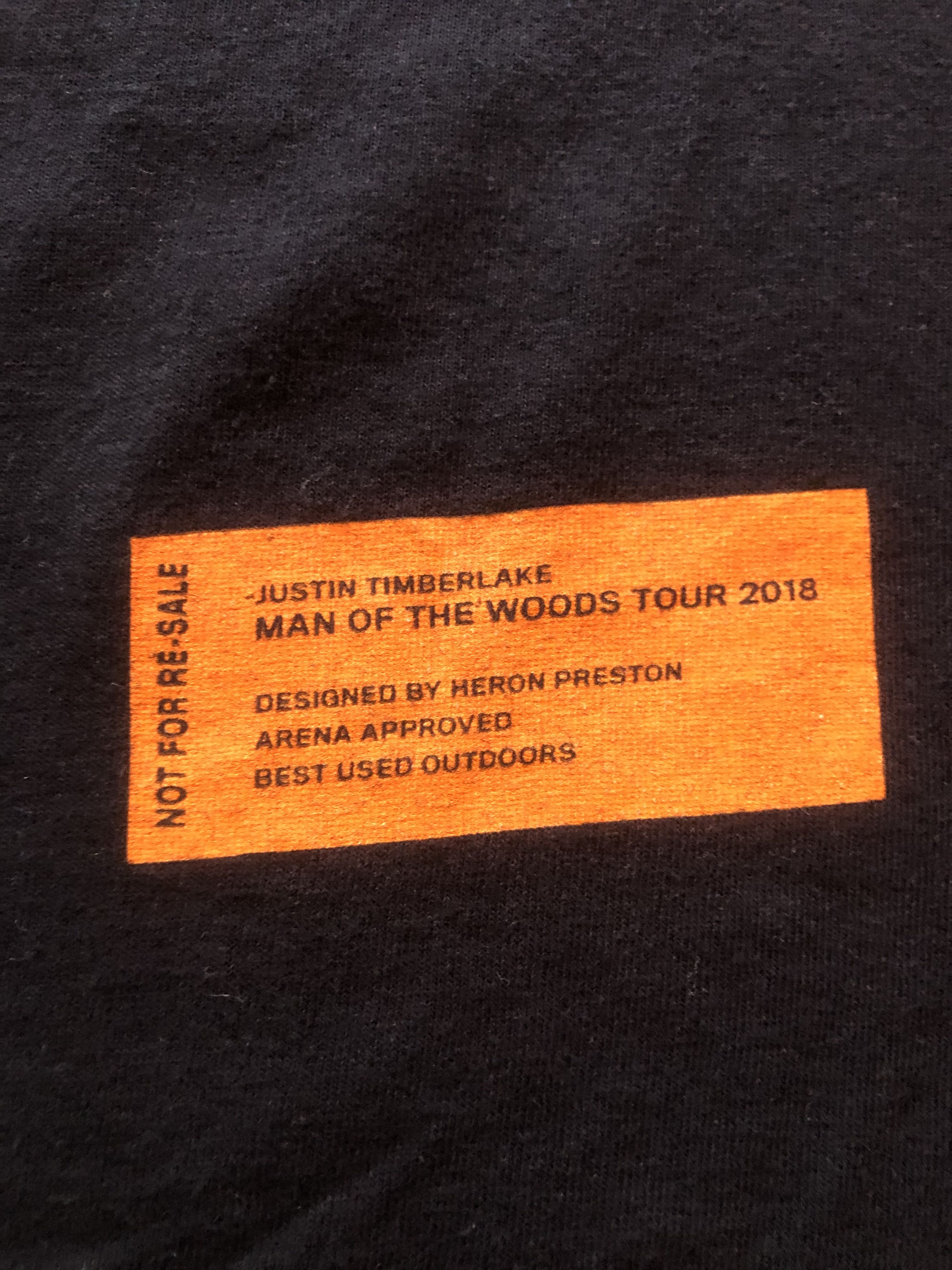Band Tees × Vintage Vintage Justin Timberlake Man Of The Wood Tour Size US XL / EU 56 / 4 - 4 Thumbnail