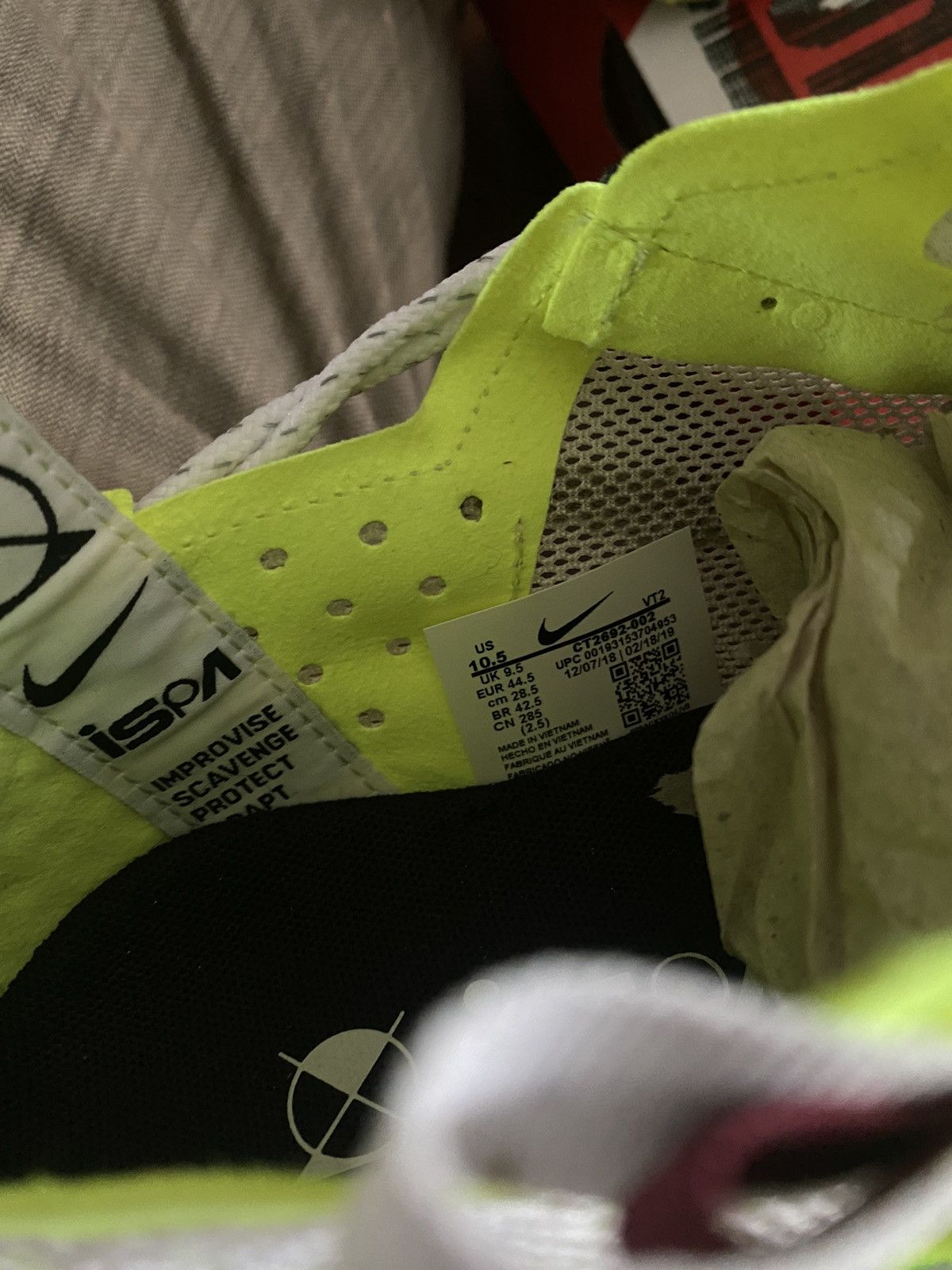 Nike Nike React Ispa Size US 10.5 / EU 43-44 - 6 Thumbnail