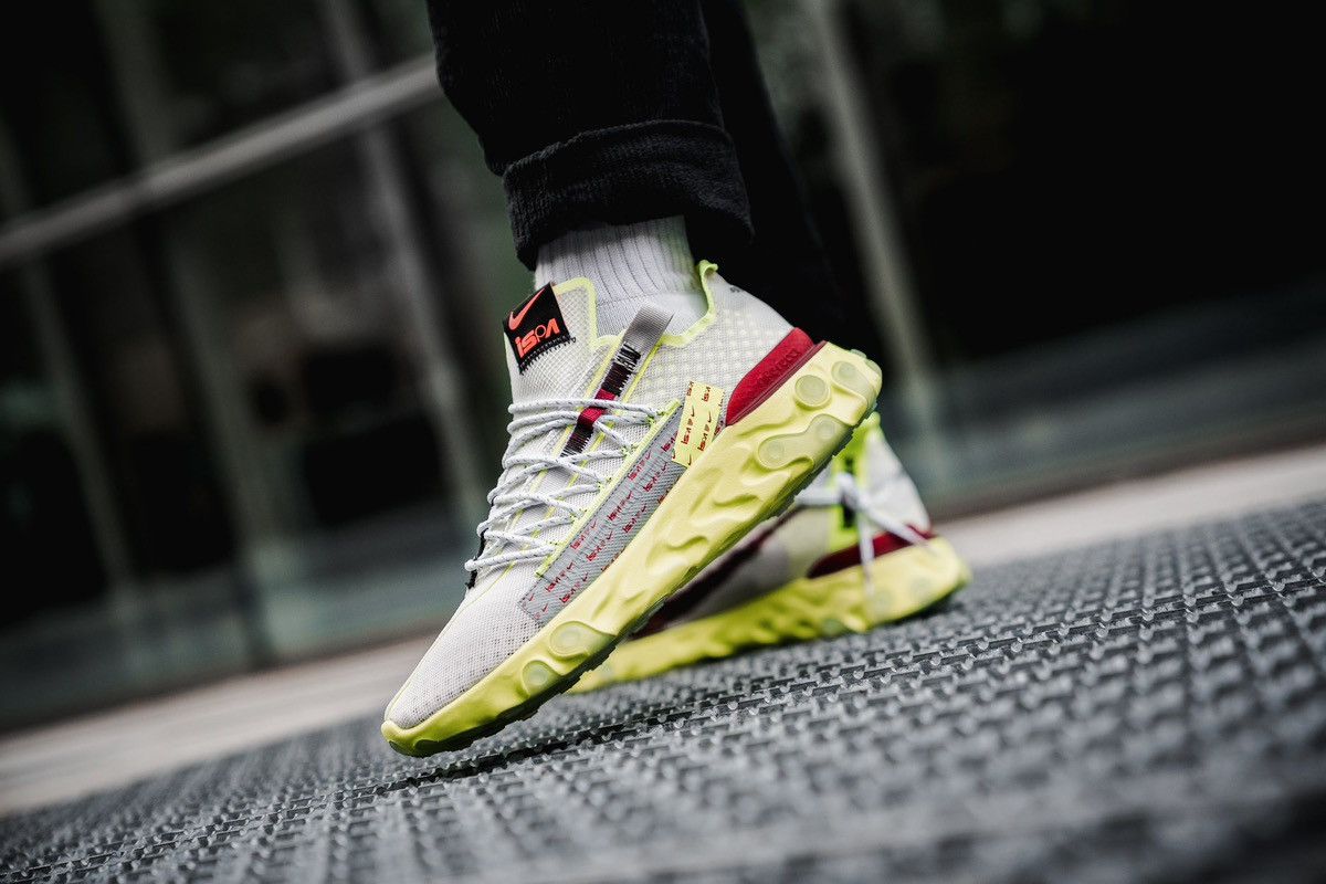 image of Nike React Ispa Shoes in Platinum Tint, Men's (Size 10.5)