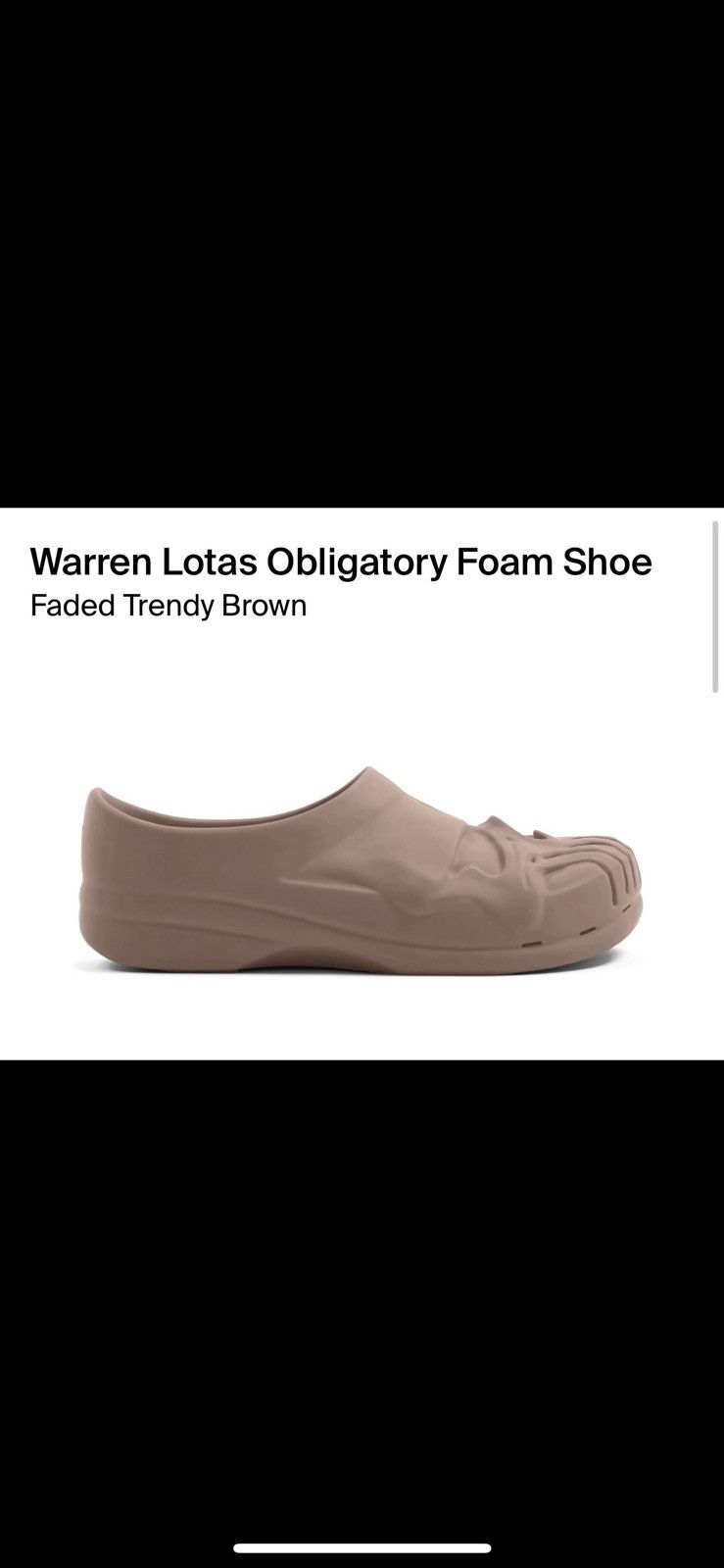 Warren Lotas Warren Lotas Foam Shoe Size US 12 / EU 45 - 2 Thumbnail