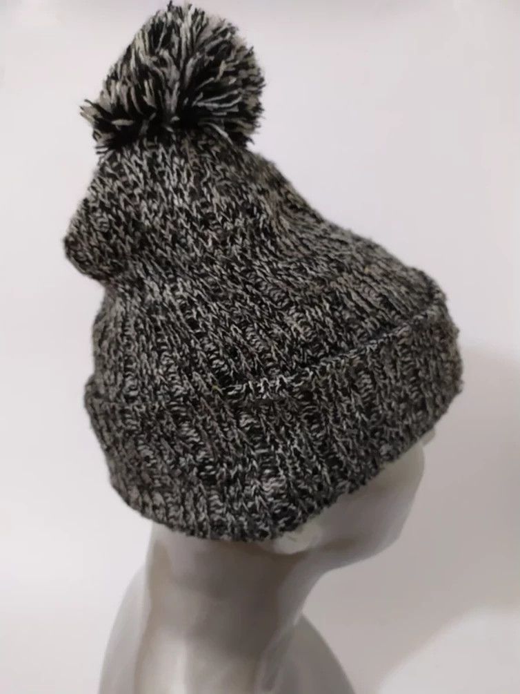 Stussy × Vintage 🔥Vintage Stussy Beanie Logo Design Pom Beanie Hats Size ONE SIZE - 4 Thumbnail