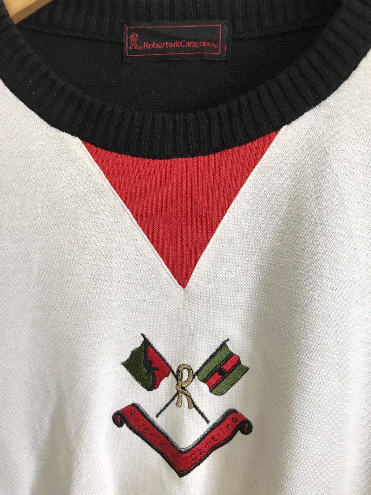 Roberta di Camerino Roberta Di Camerino Multicolour Sweatshirt Big Logo Size US L / EU 52-54 / 3 - 3 Thumbnail