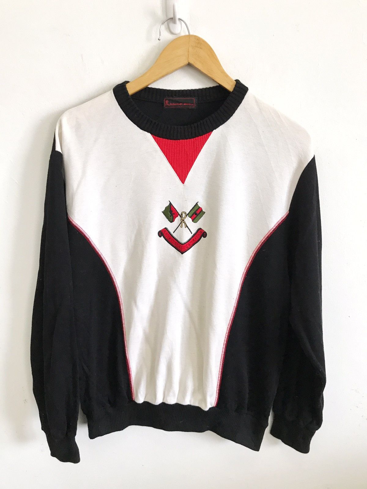 Roberta di Camerino Roberta Di Camerino Multicolour Sweatshirt Big Logo Size US L / EU 52-54 / 3 - 1 Thumbnail