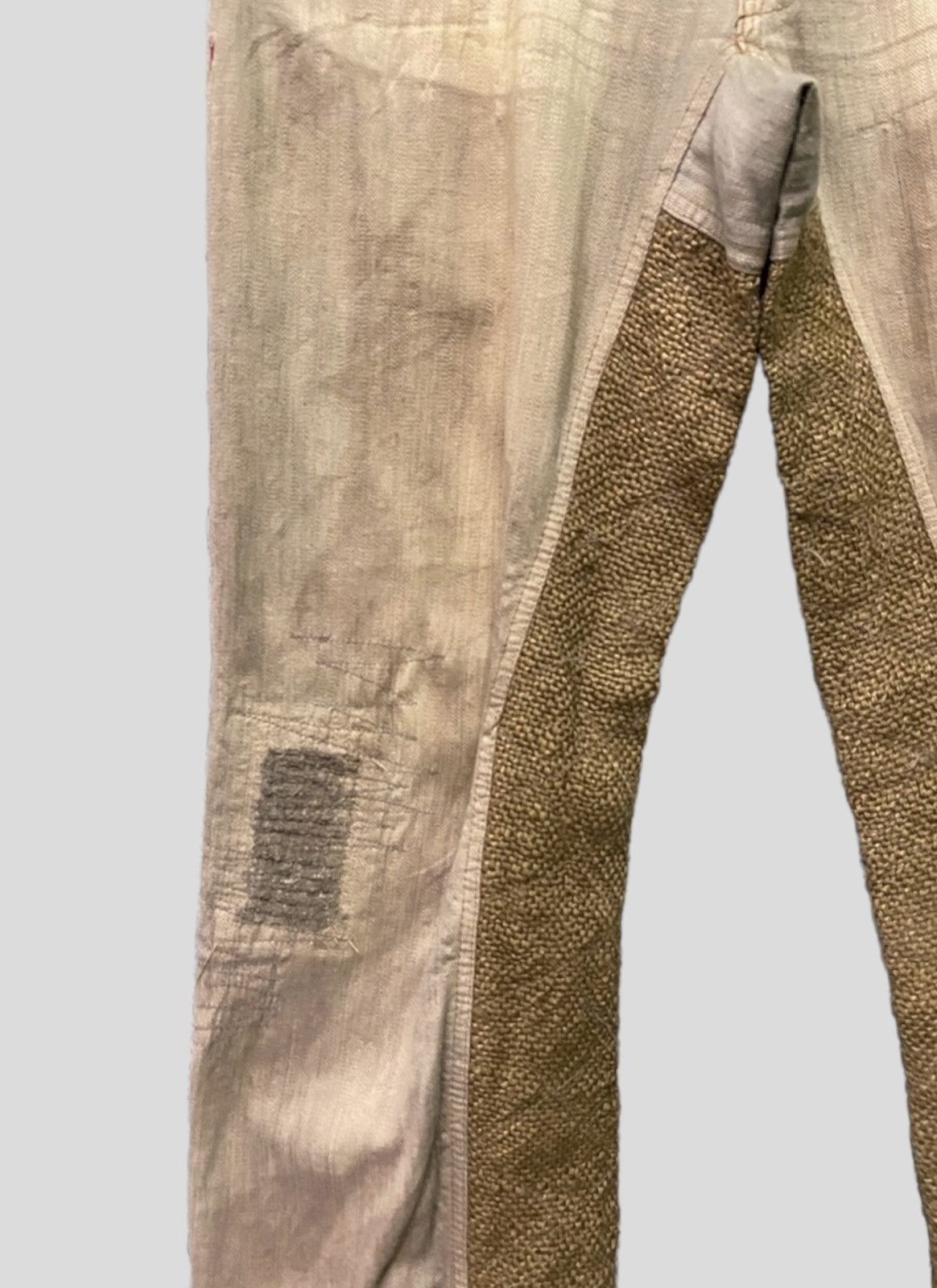 Vintage Japanese brand Hybrid Sackcloth Distressed Pants Size US 31 - 9 Thumbnail