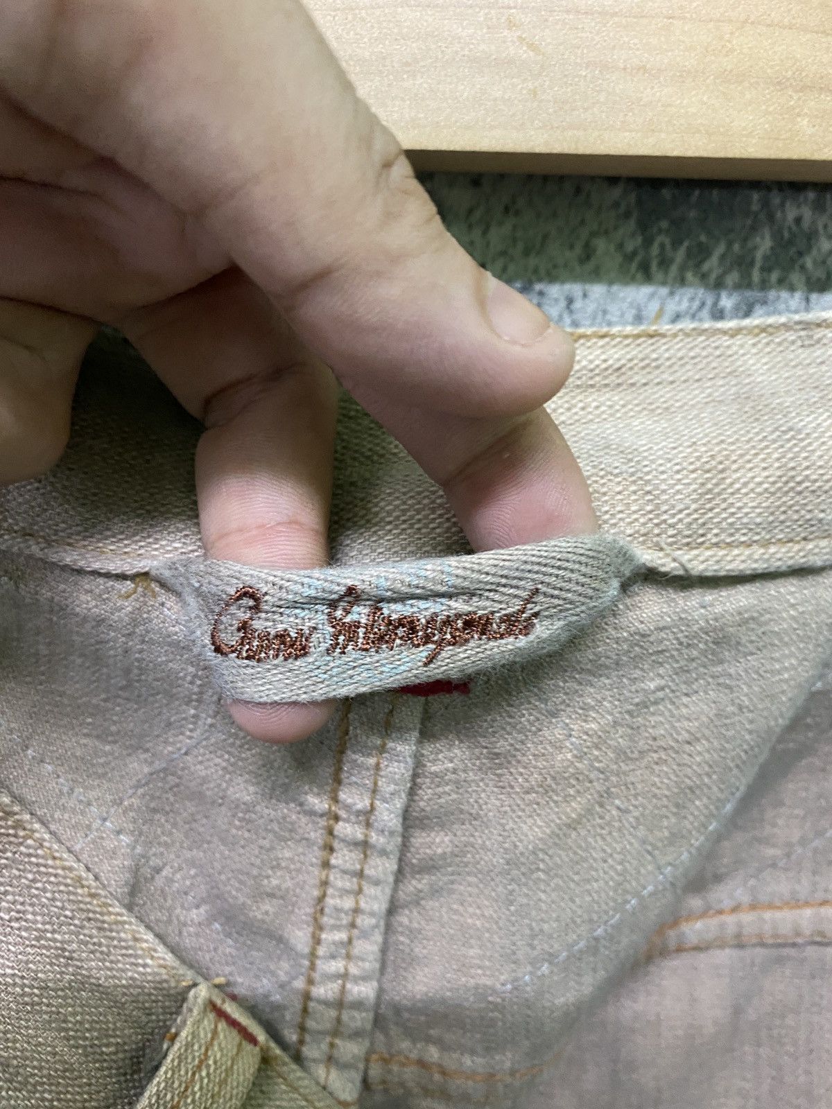 Vintage Japanese brand Hybrid Sackcloth Distressed Pants Size US 31 - 12 Thumbnail