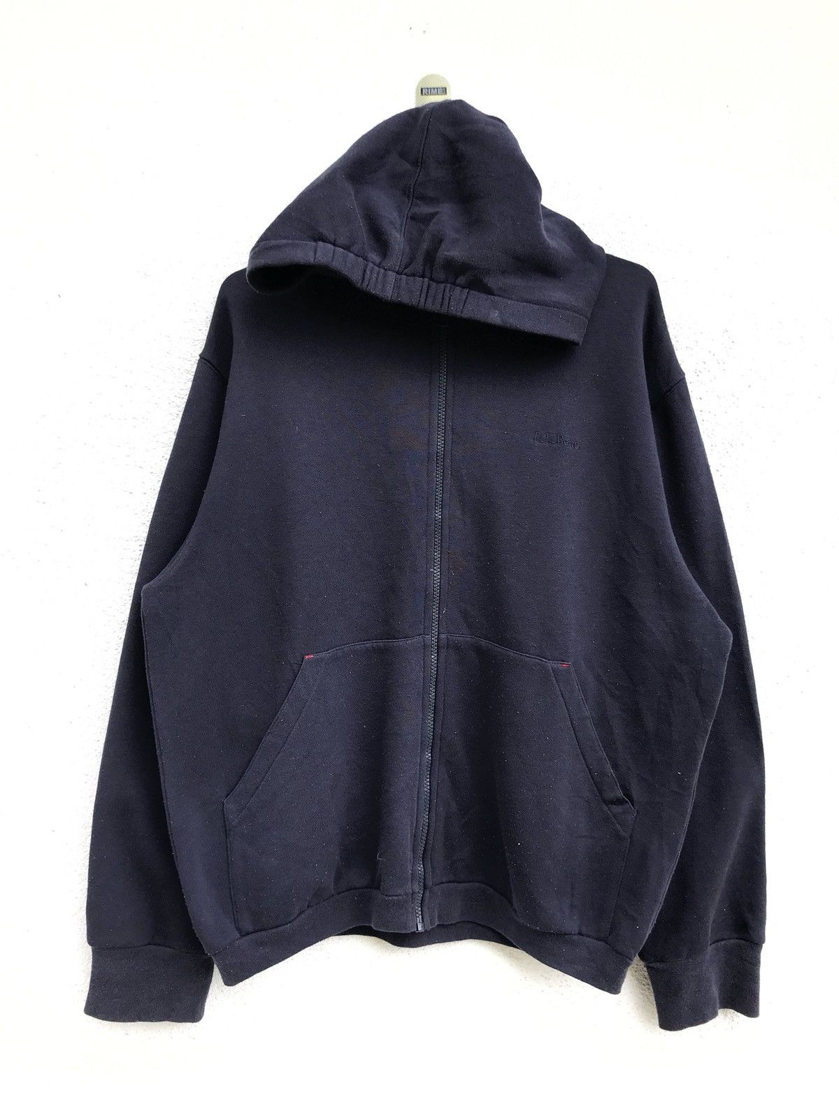 L.L. Bean L.L Bean Small Logo Zipper Hoodie Sweatshirt Size US XL / EU 56 / 4 - 1 Thumbnail
