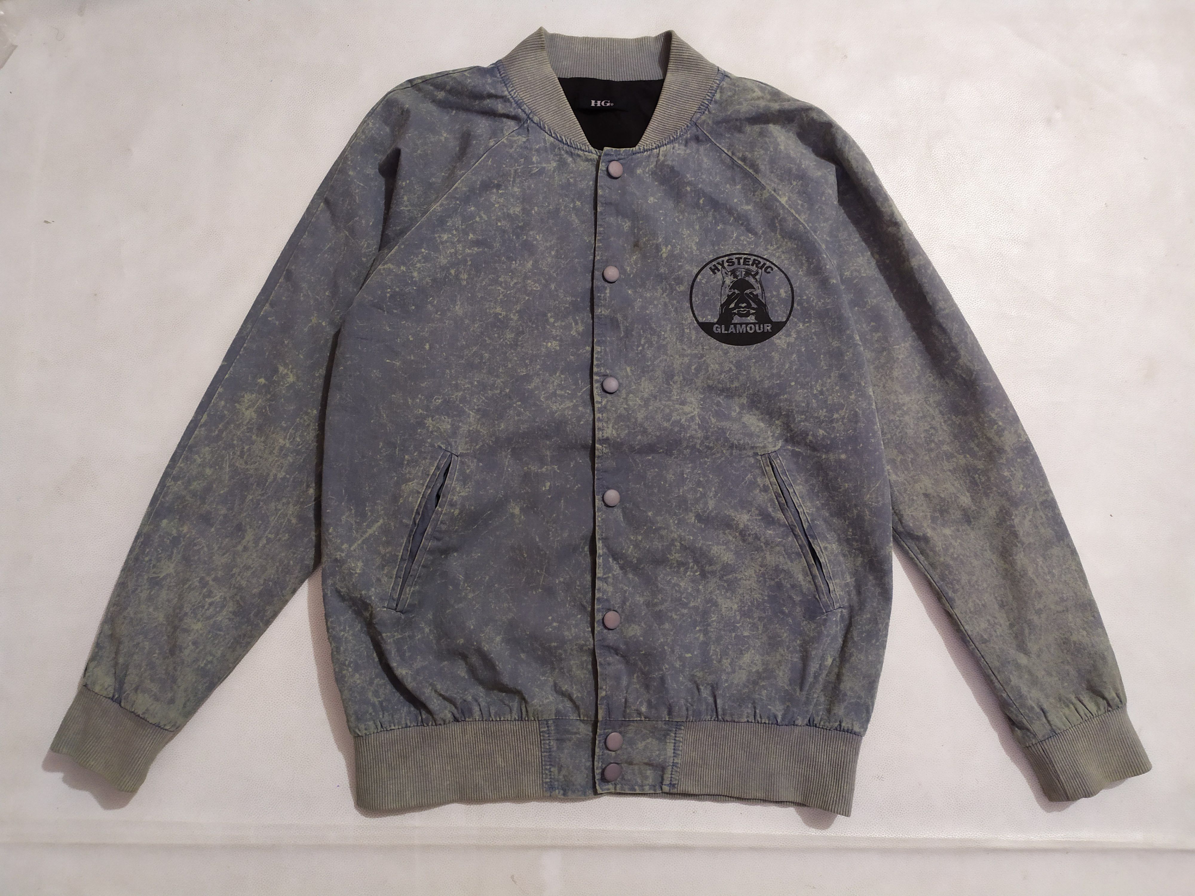 Hysteric Glamour 🔥HG Do You Wanna Have Fun Tonight Varsity Jacket Size US M / EU 48-50 / 2 - 3 Thumbnail