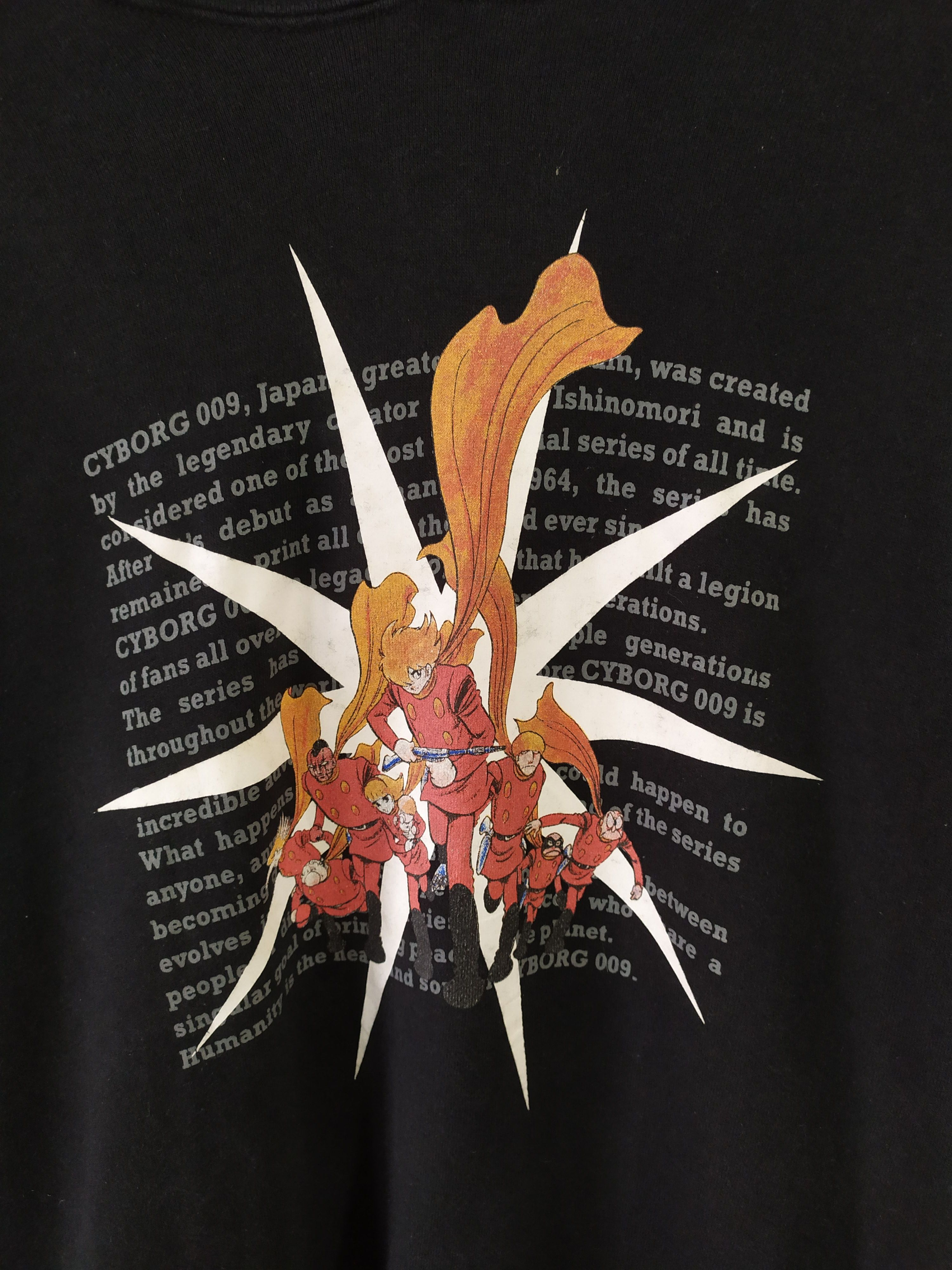 Japanese Brand 🔥Cyborg 009 Anime Hoodie Size US M / EU 48-50 / 2 - 6 Thumbnail