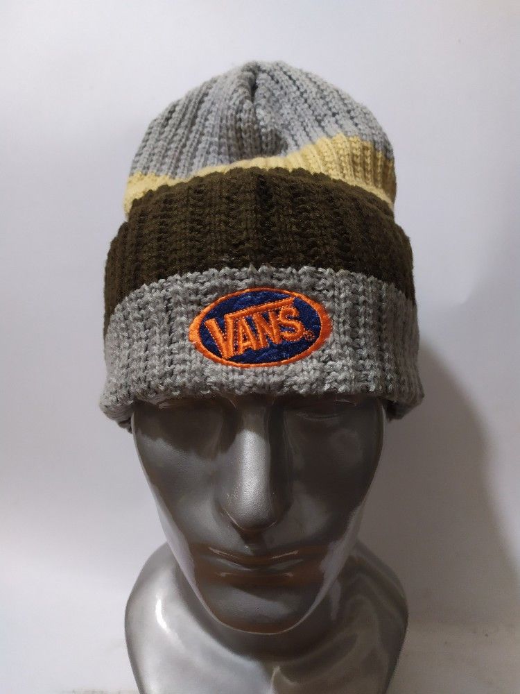 Vans × Vintage 🔥Vintage Vans 90s Hat Beanie Embroidery logo Size ONE SIZE - 1 Thumbnail
