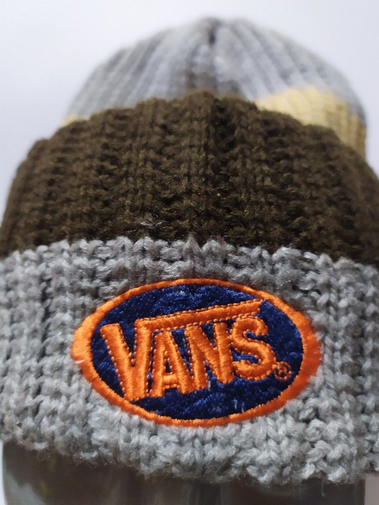 Vans × Vintage 🔥Vintage Vans 90s Hat Beanie Embroidery logo Size ONE SIZE - 2 Thumbnail