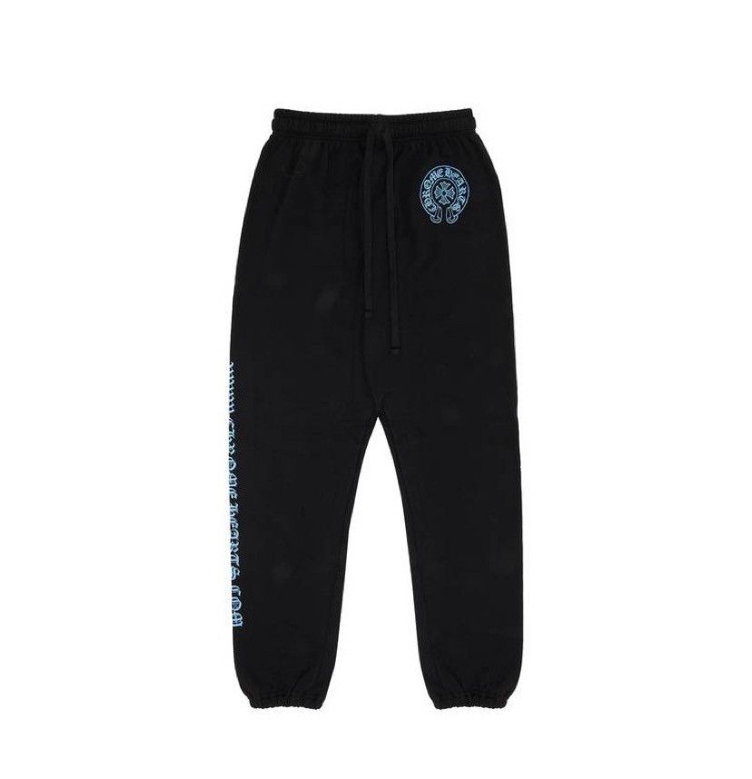 Chrome Hearts Chrome hearts blue online exclusive sweatpants Size US 34 / EU 50 - 1 Thumbnail