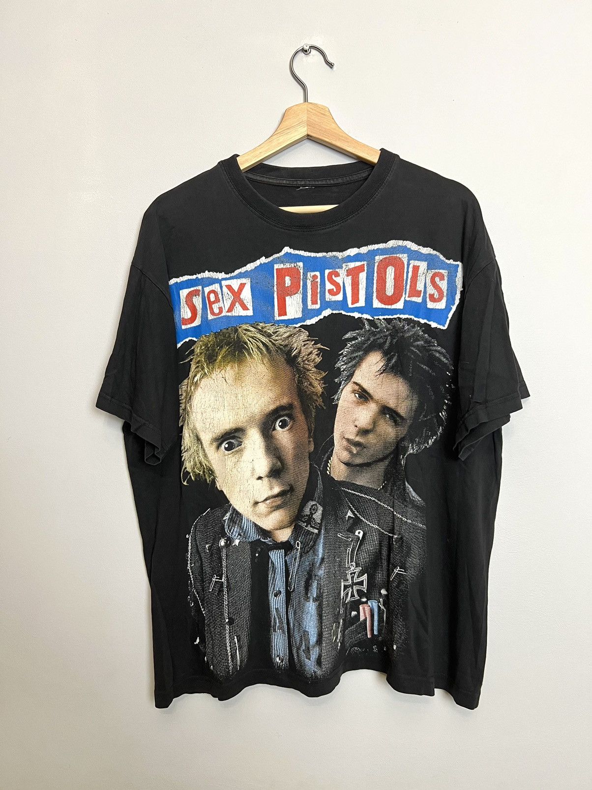 Vintage 90s Sex Pistols Sid Vicious Vintage Punk Band Tshirt Grail