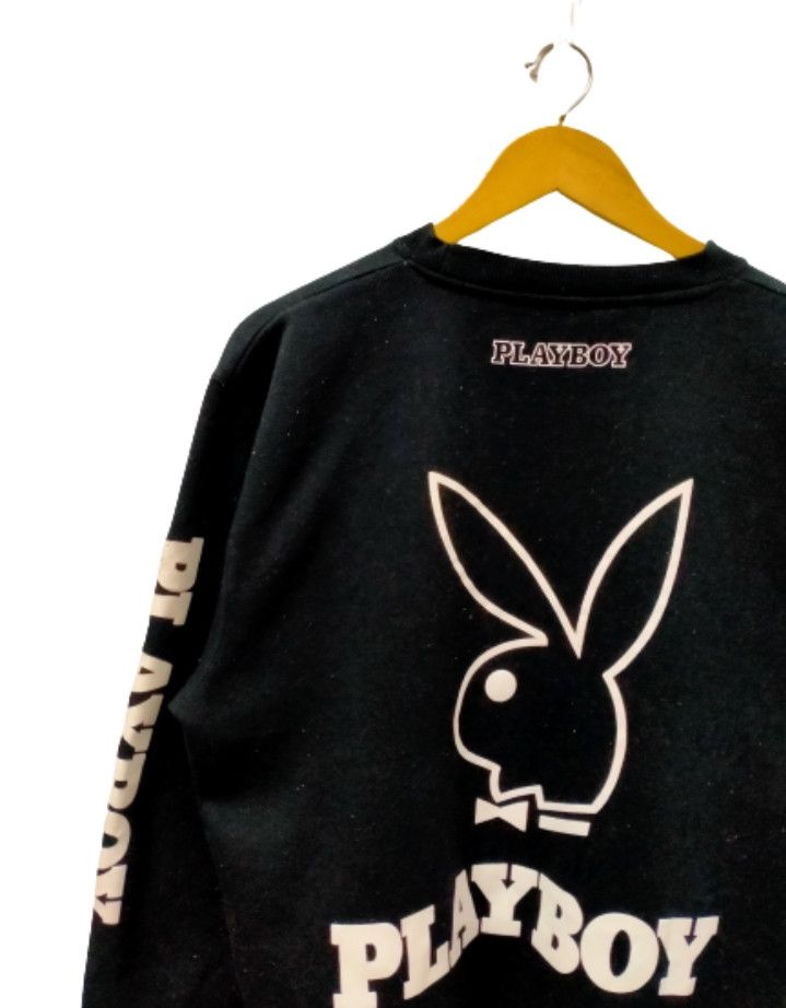 Playboy SS Playboy big logo sweater Size US L / EU 52-54 / 3 - 3 Thumbnail